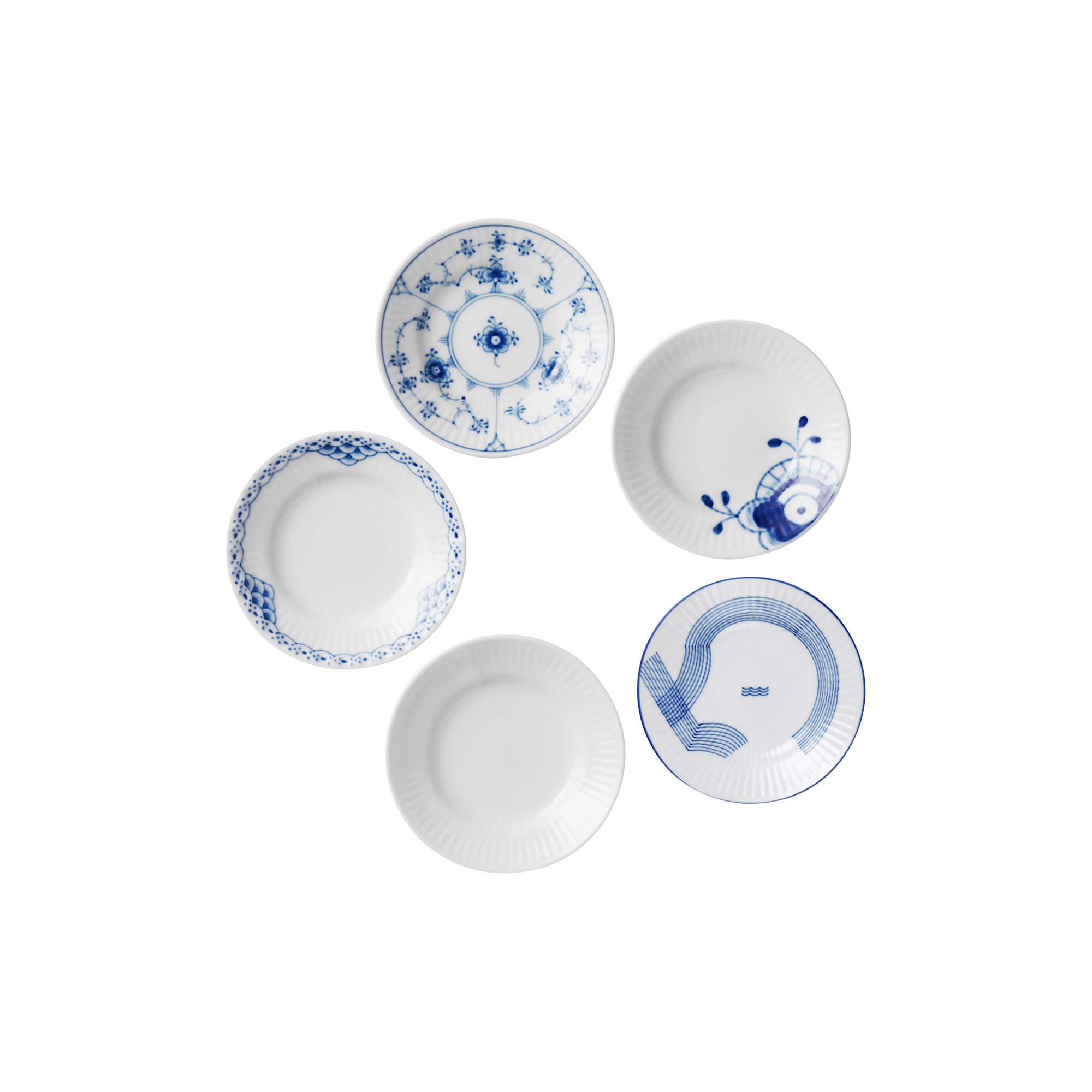Royal Copenhagen - Gifts with History tallerken 5 stk.