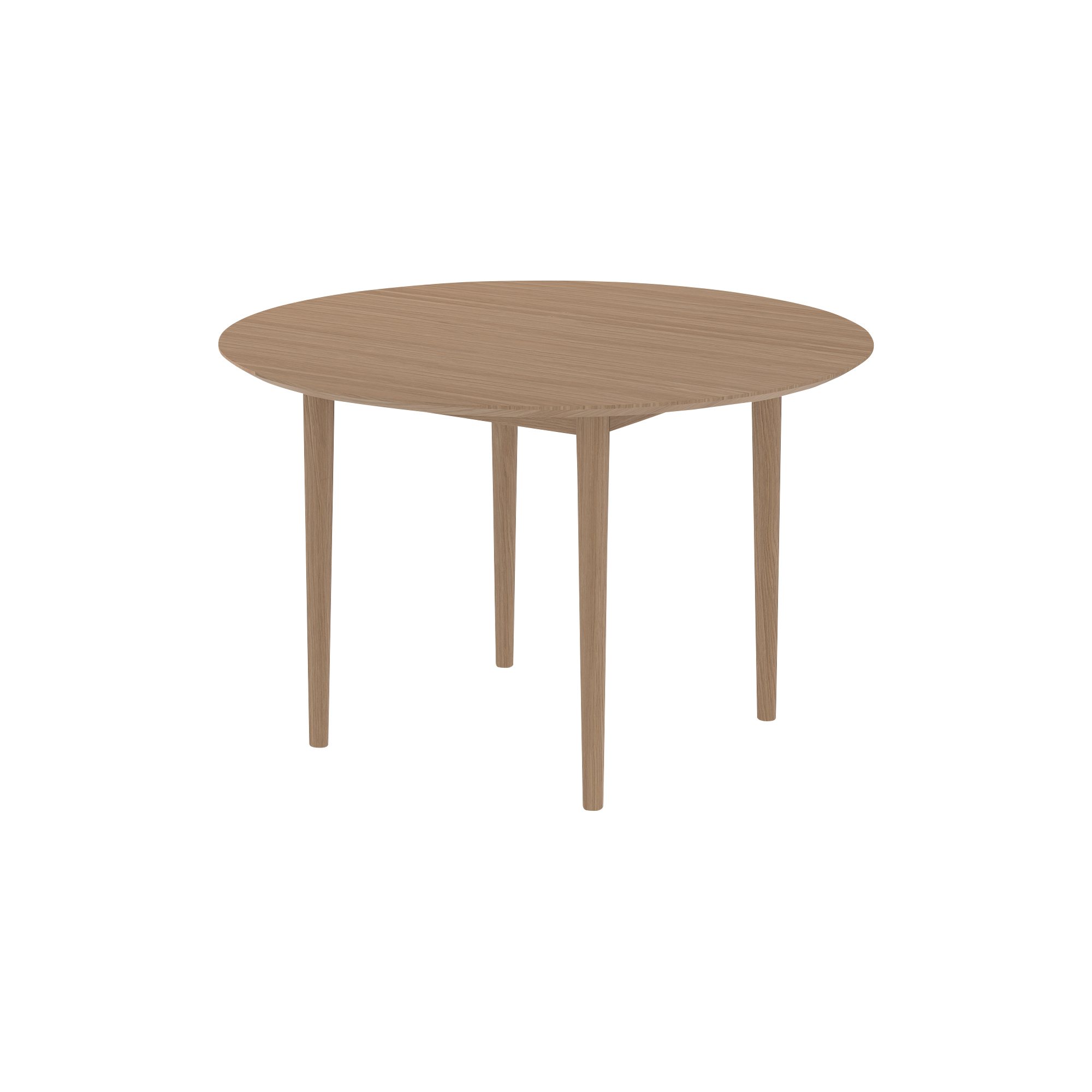 Bernh. Pedersen & Søn - BPS119 Table, oiled oak, Table No. 119 - Ø120 cm
