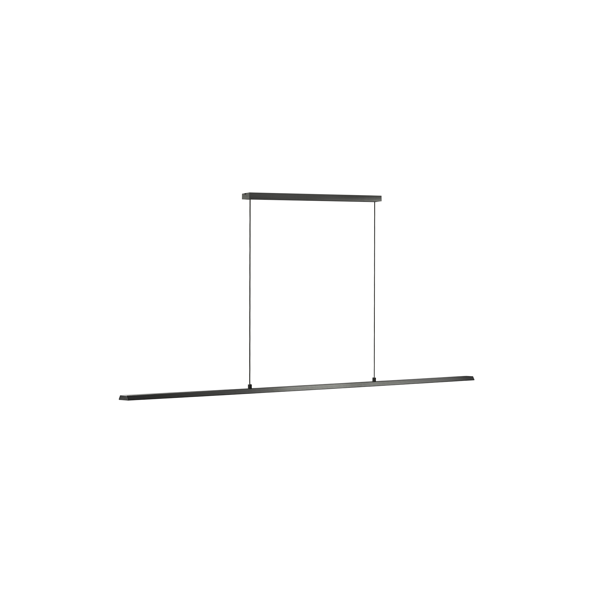 LIGHT-POINT - SLIM S1500 pendel, sort - L: 150 x B: 5 cm.