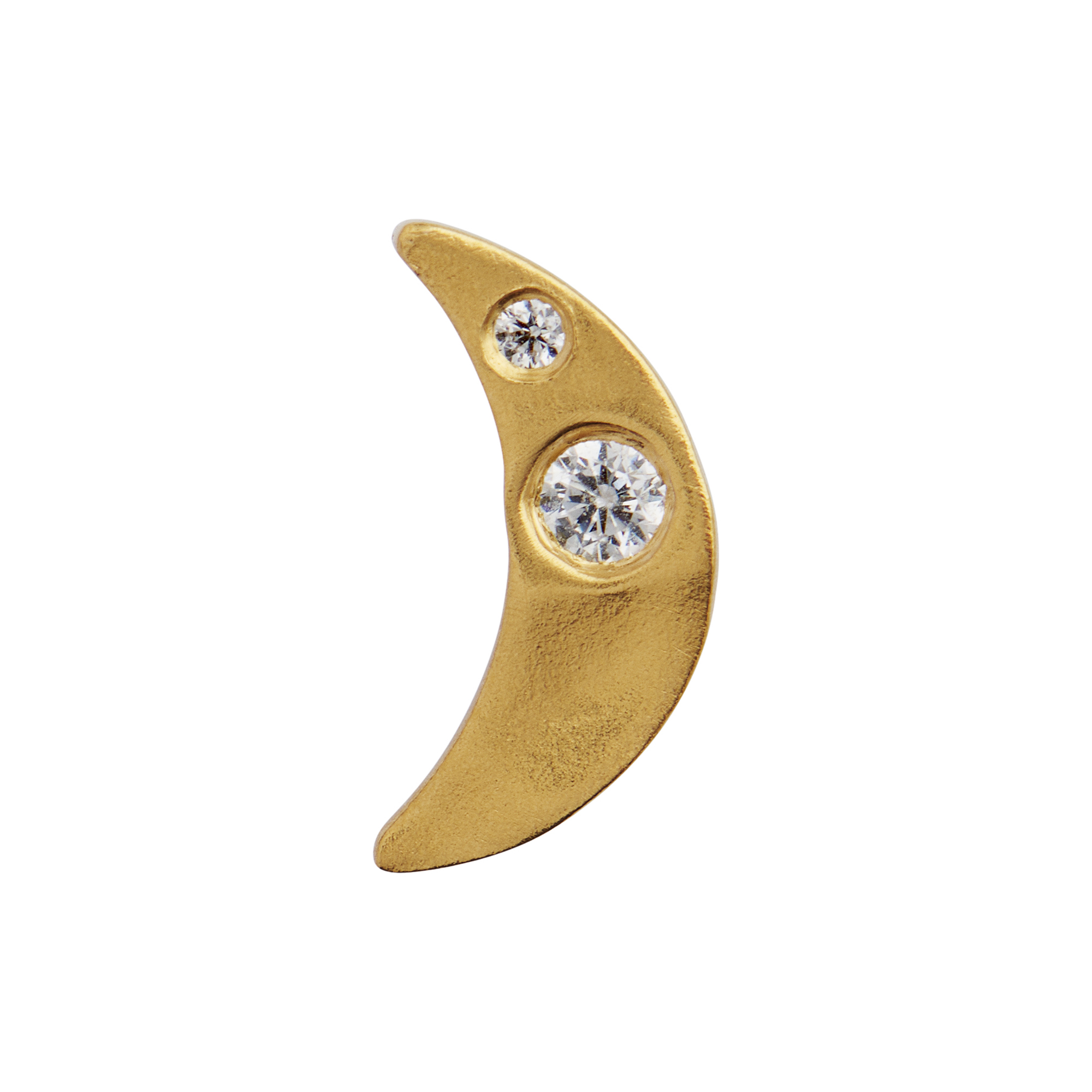 Stine A Jewelry - Petit Bella Moon Earring Single, gold