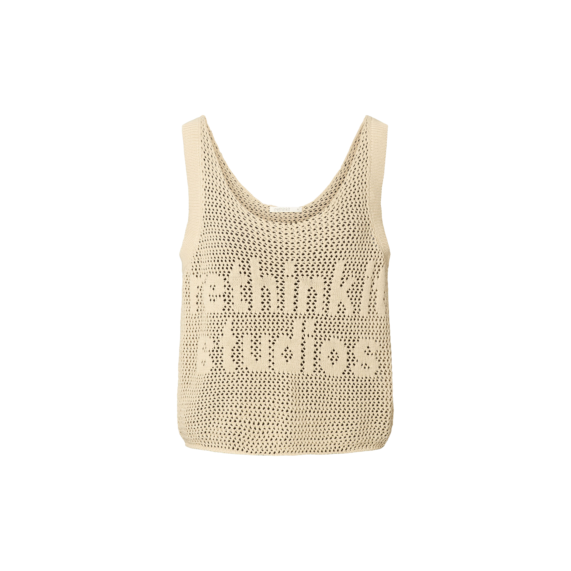 Rethinkit - Top Loose Loop, oyster grey - Str. XS