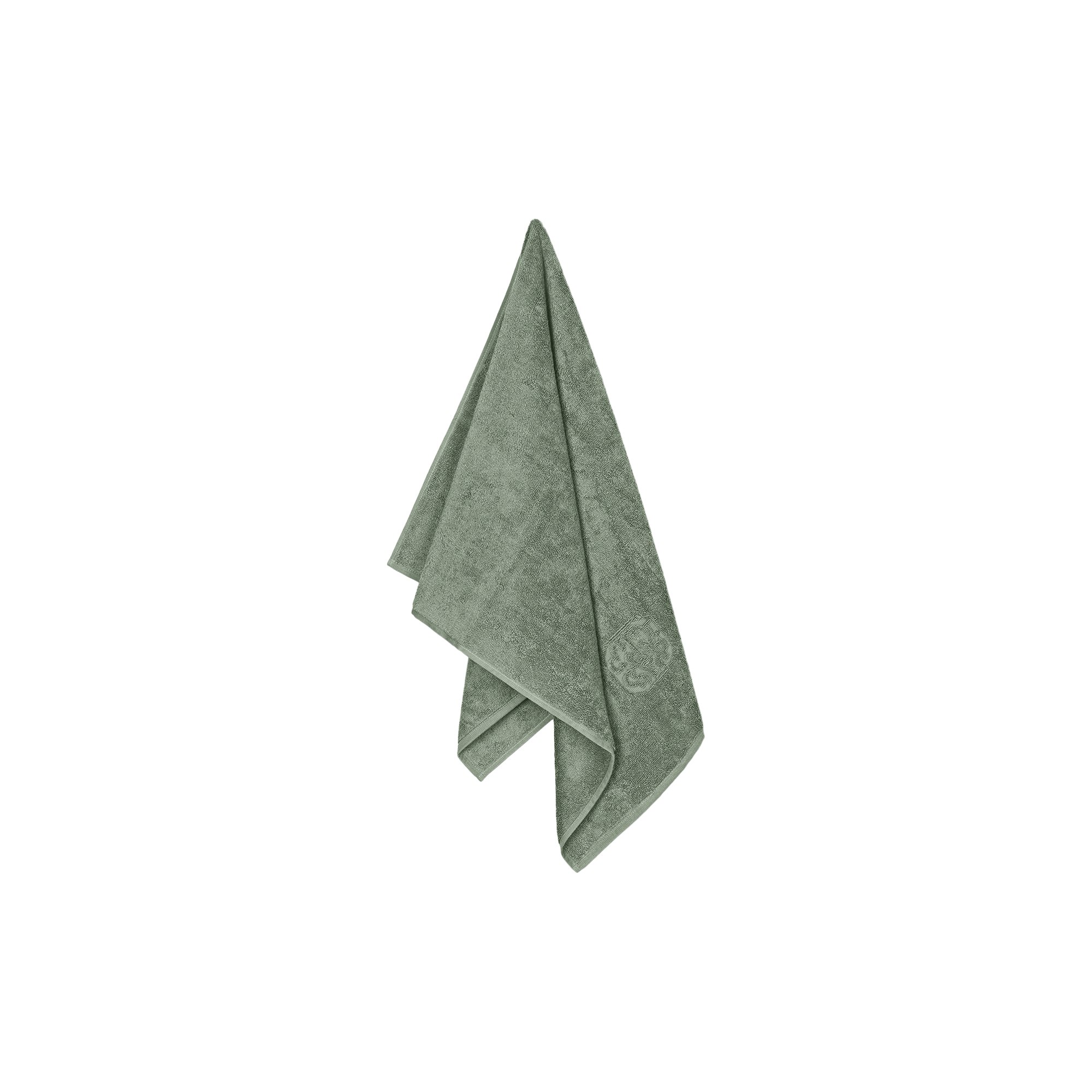 Georg Jensen Damask - DAMASK TERRY håndklæde, mineral green - 50x100 cm