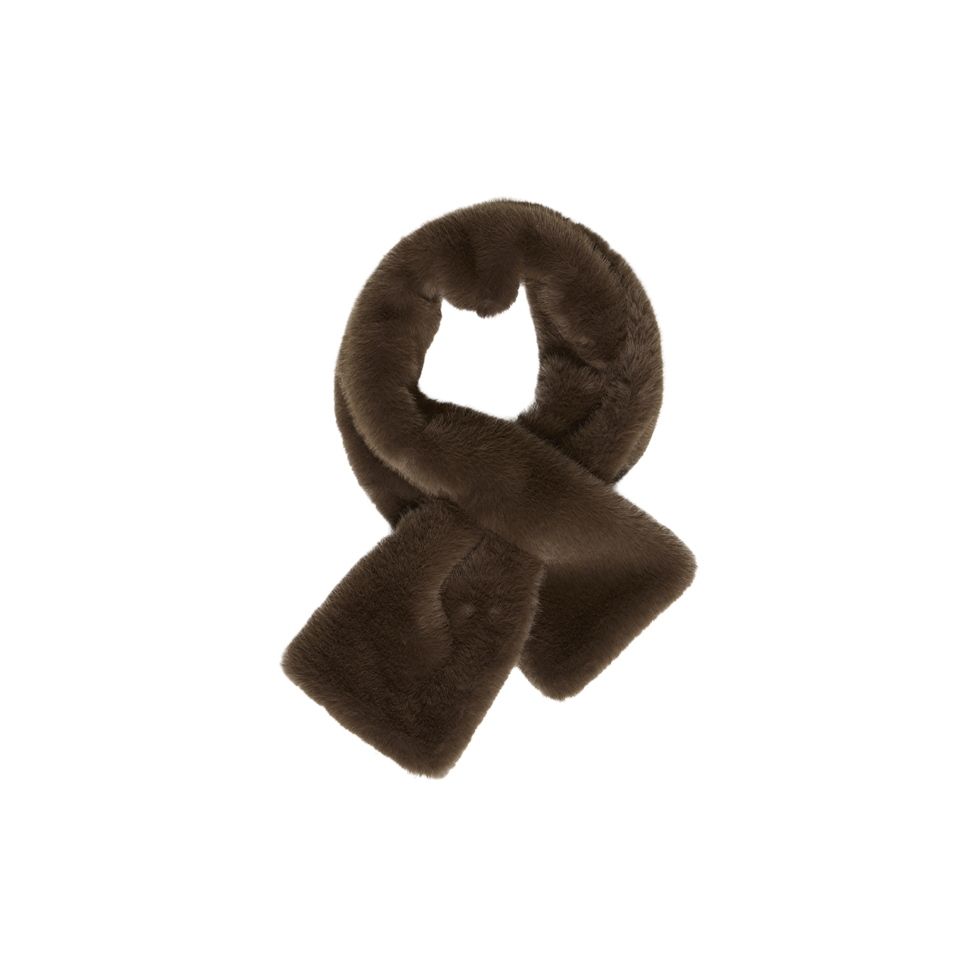 ICHI - IAEBNA Scarf, coffee bean