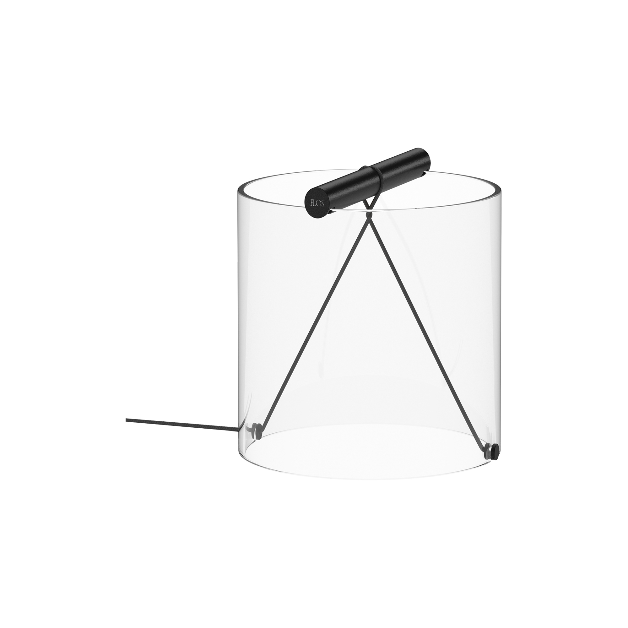 Flos - To-Tie T1 bordlampe, matt black - T1