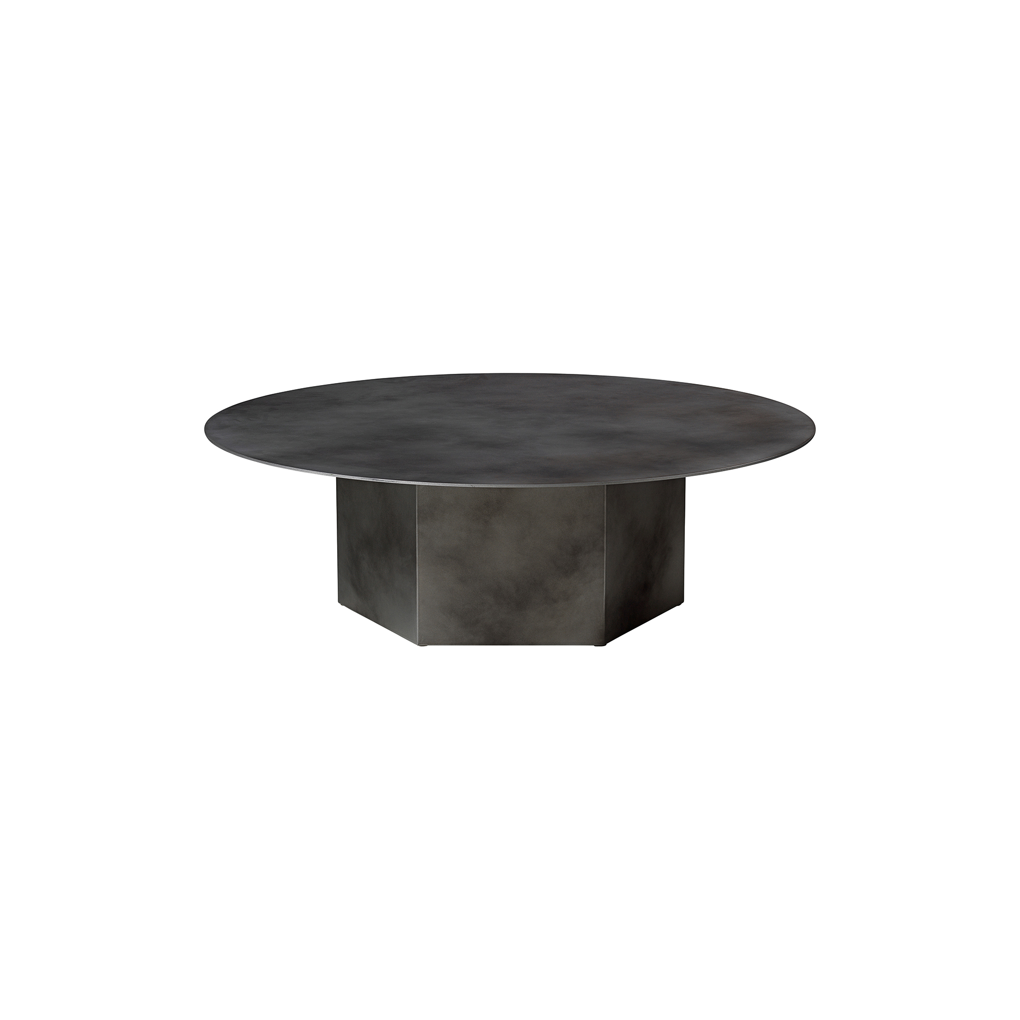GUBI - Epic Coffee Table, misty grey - Ø110 cm