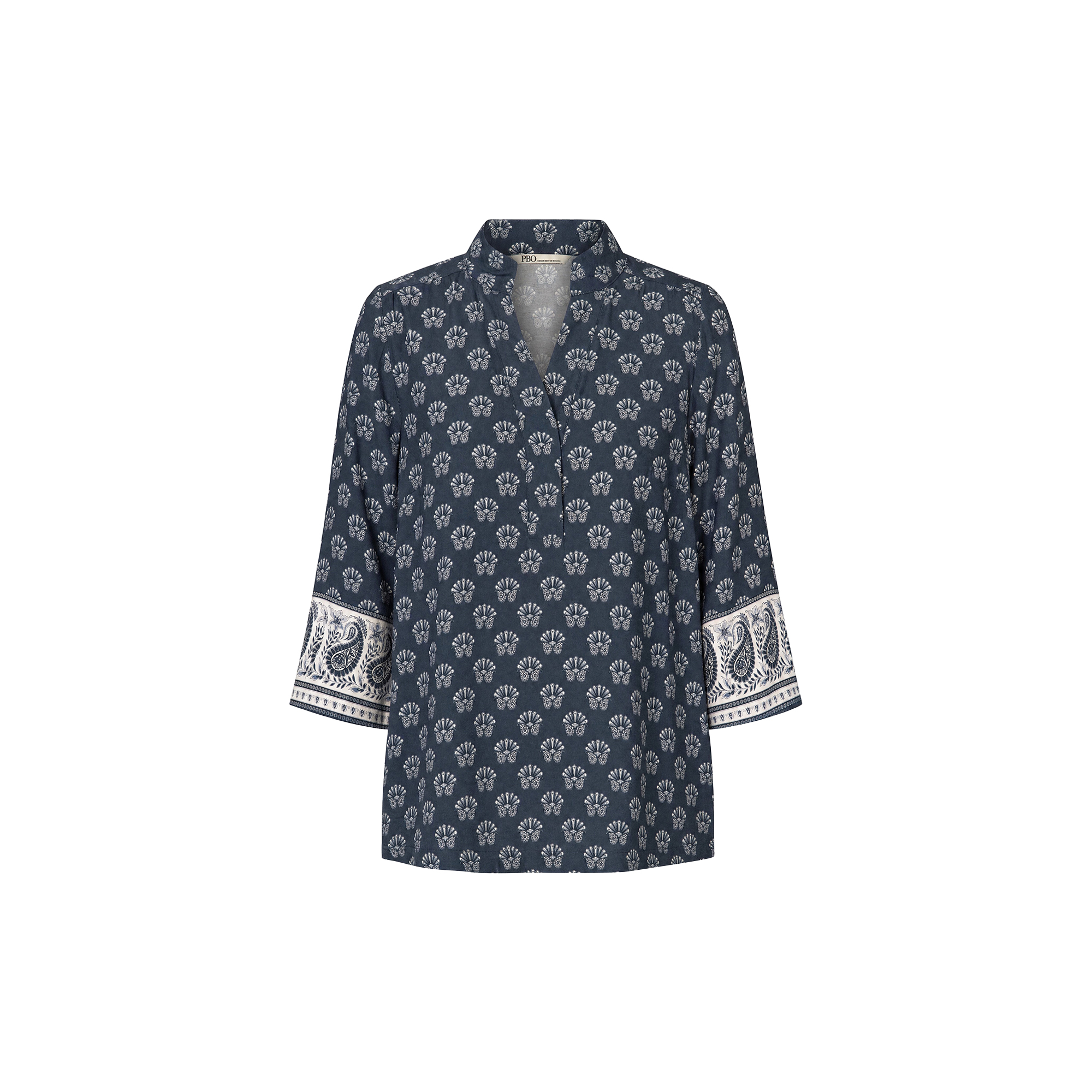 PBO - 5111PBOLimbia blouse, black/blue - Str. 34