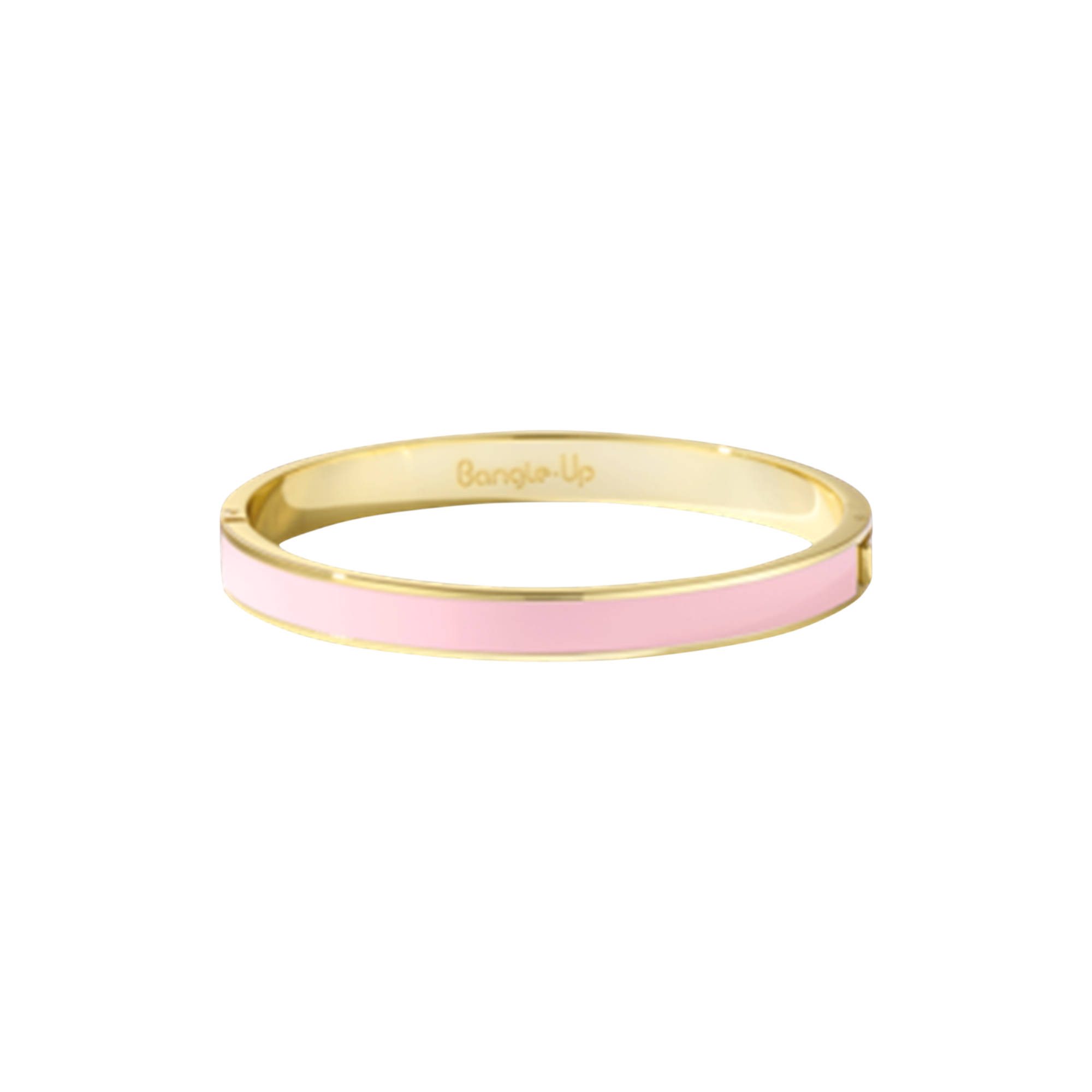 bangle up - BANGLE Bracelet 7 mm T2, cotton pink - T2