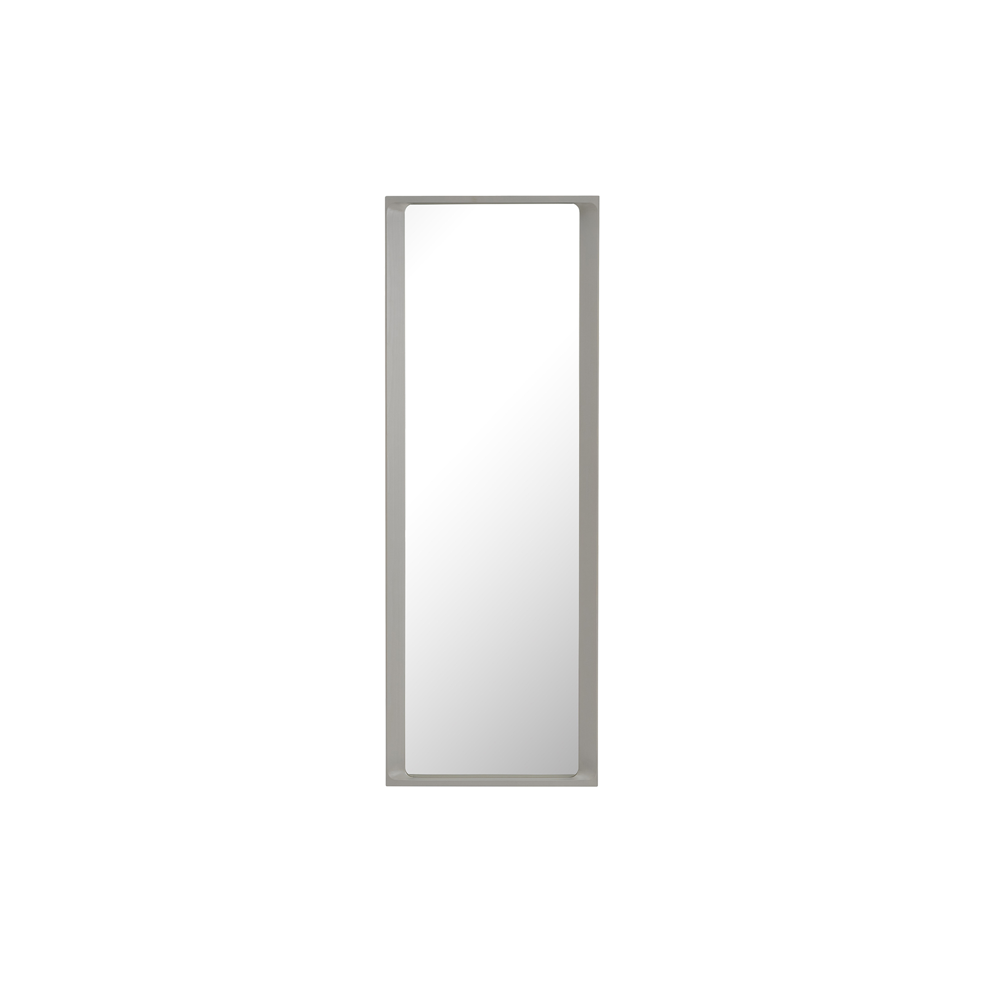 Muuto - Arced Mirror, light grey - 170x61 cm