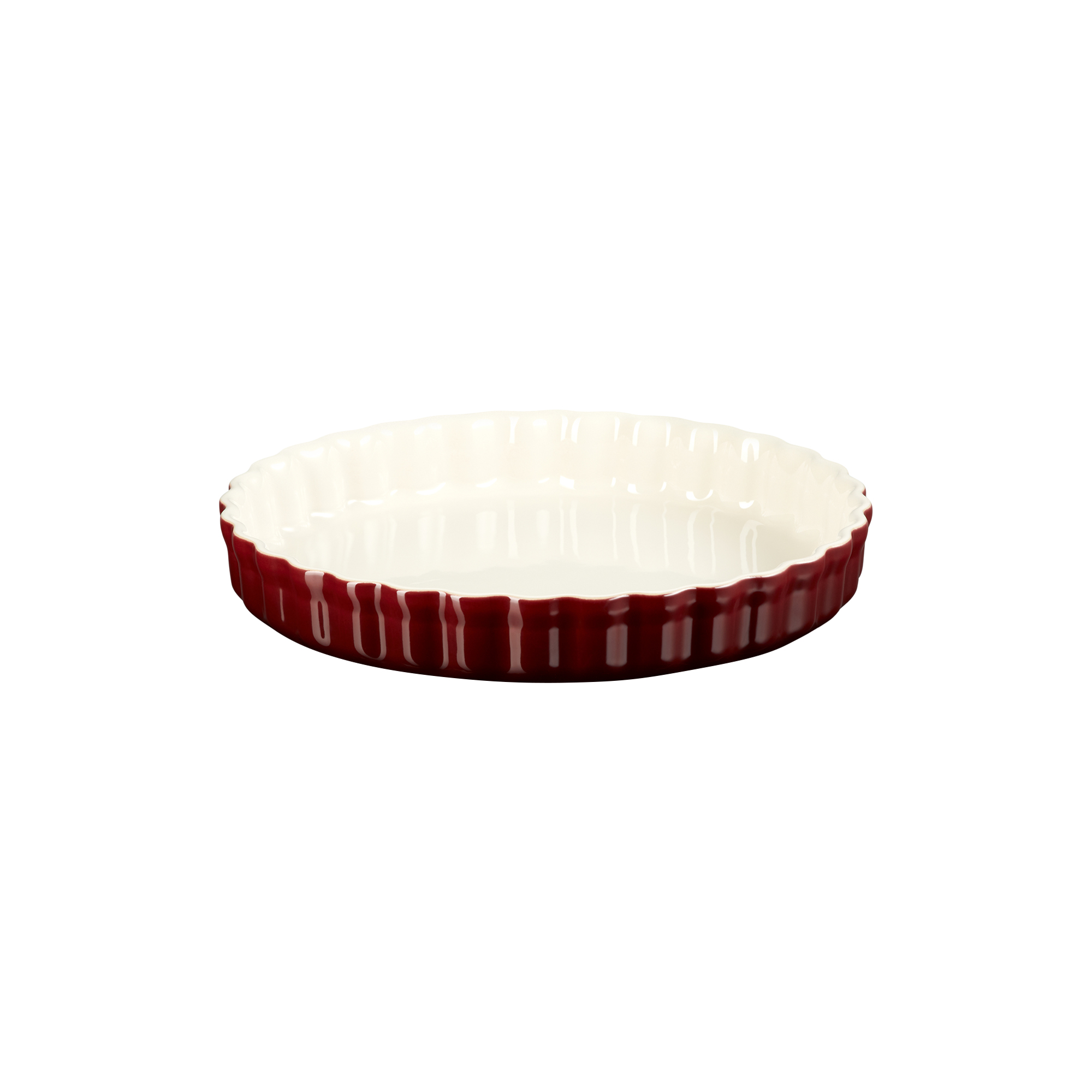 Le Creuset - Heritage tærtefad, garnet - Ø28 cm