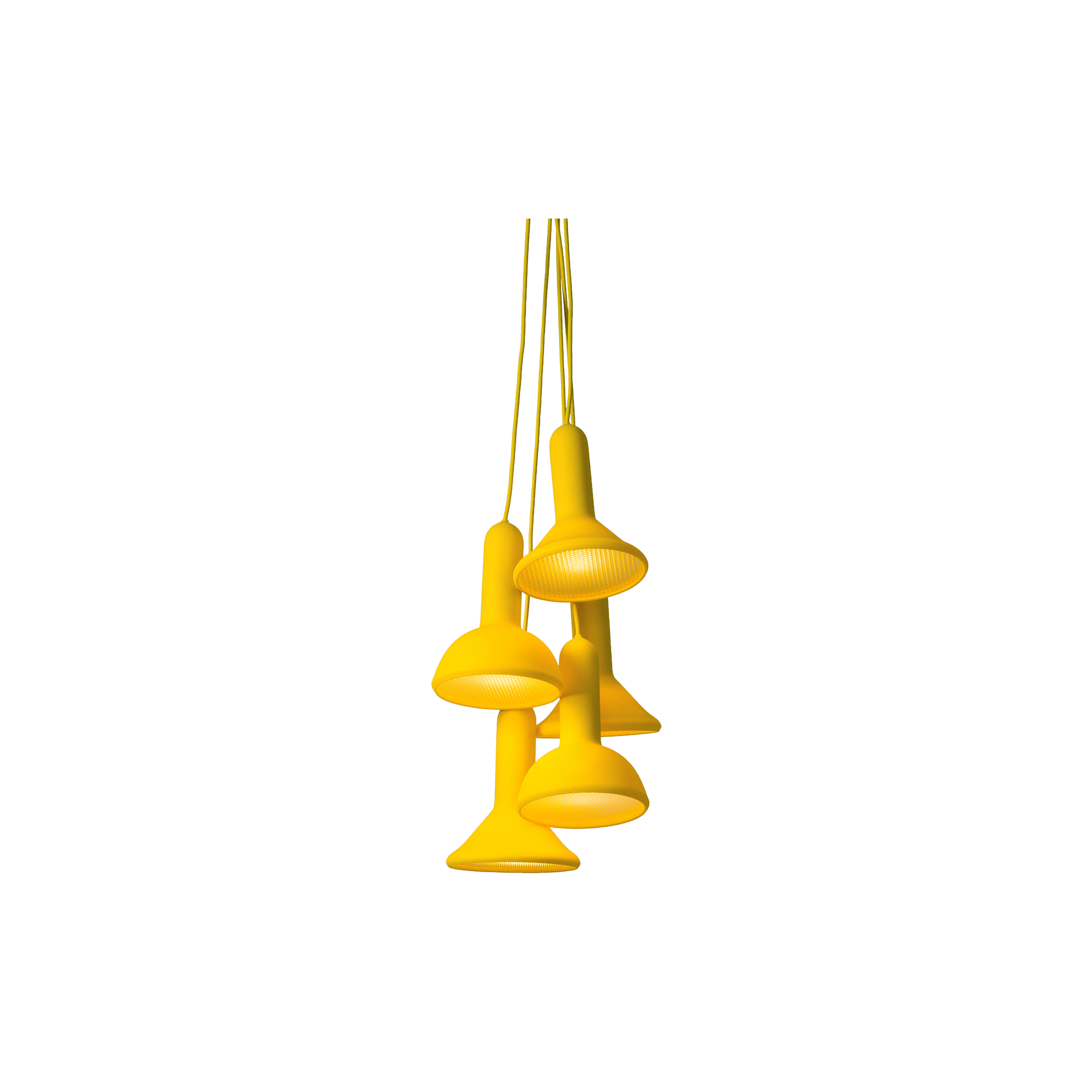 Established & Sons - TORCH BUNCH S5 Bunch, yellow