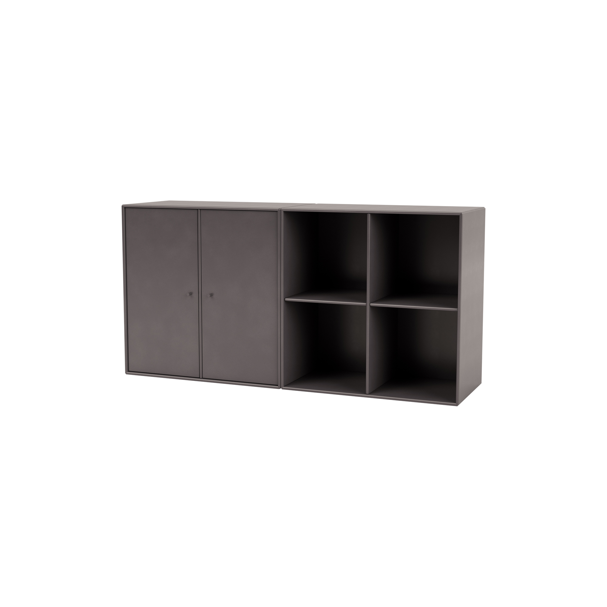 Montana Furniture - PAIR klassisk skænk, 35 coffee
