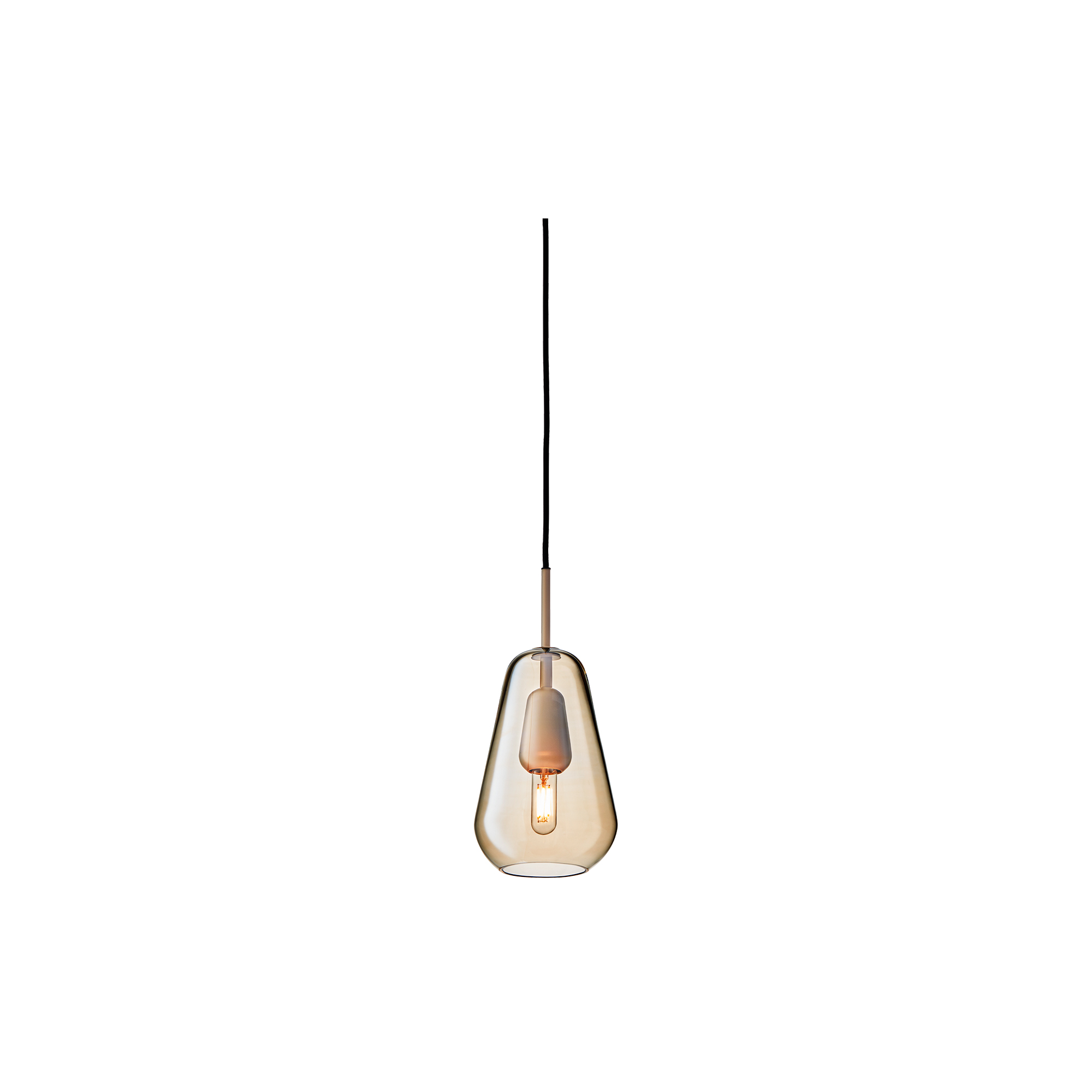 Nuura - Anoli 1 Small Pendant, nordic gold/gold