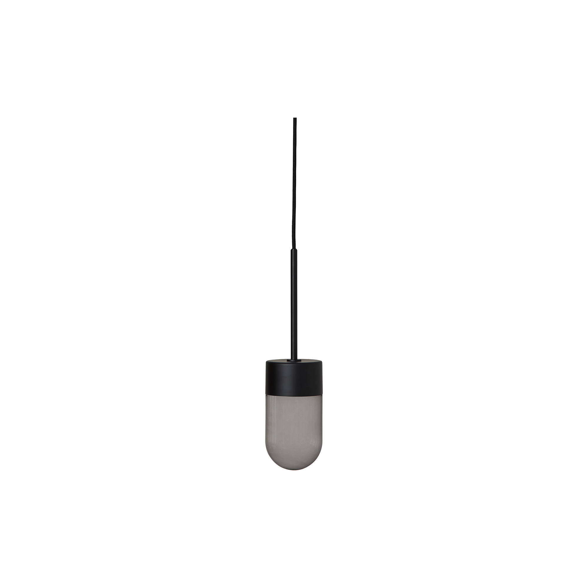 Rubn - Vox Pendant, black/smoke