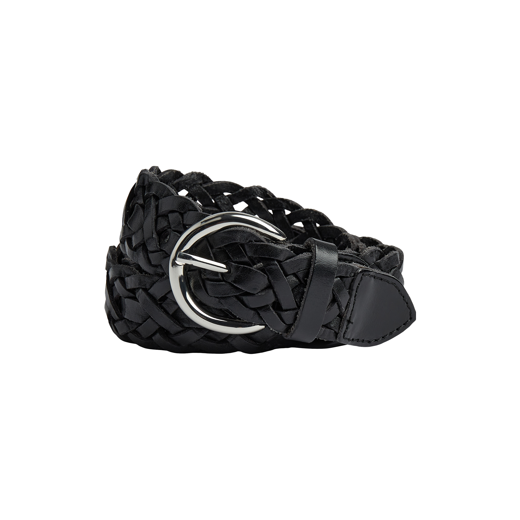 Markberg - HarlynMBG Braided Belt, black - 85