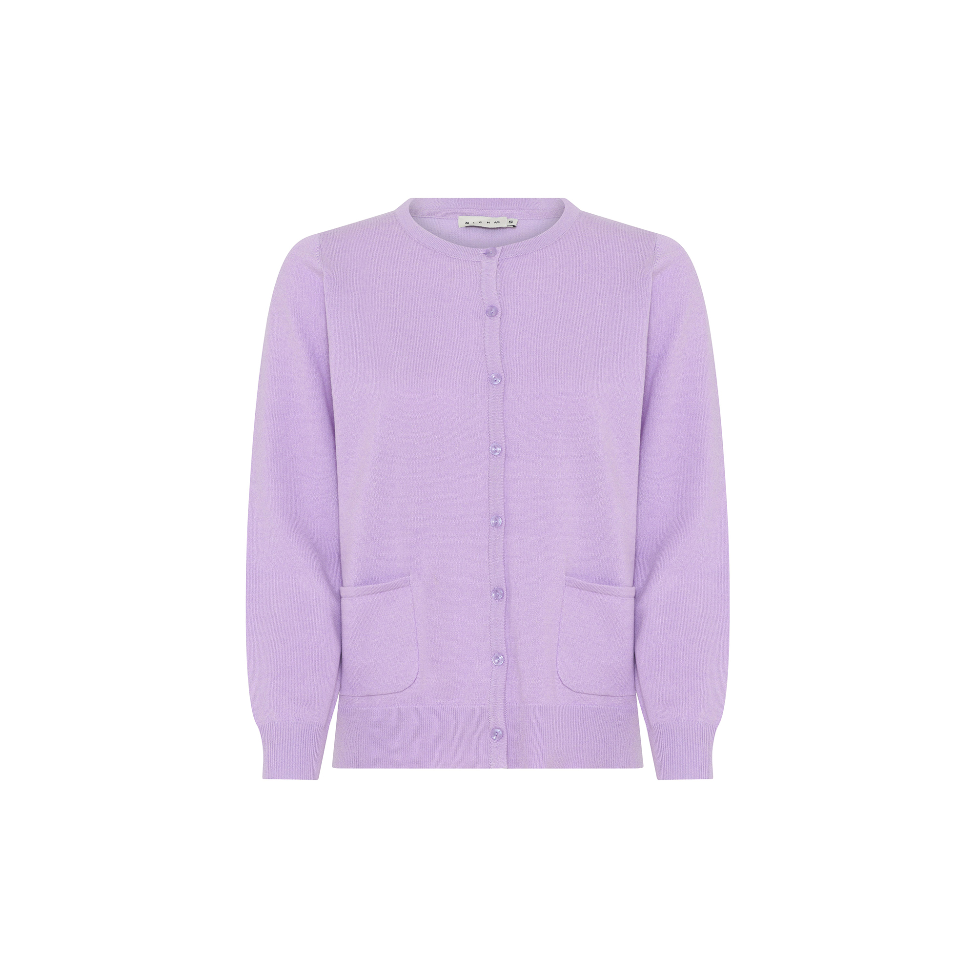 Micha - BB Melange Cotton Knit, lilac melange - Str. XS