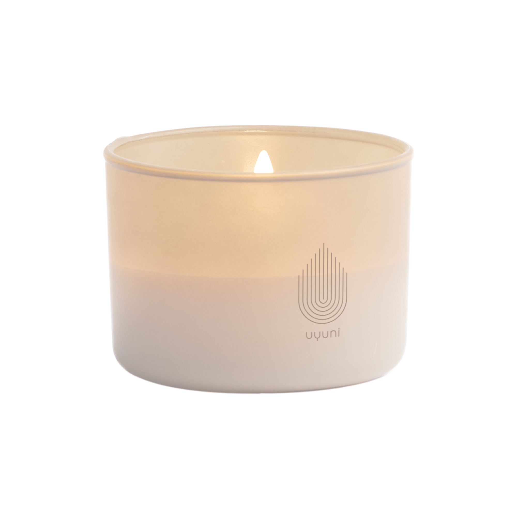 Uyuni Lighting - Glass Candle, vanilla - Small
