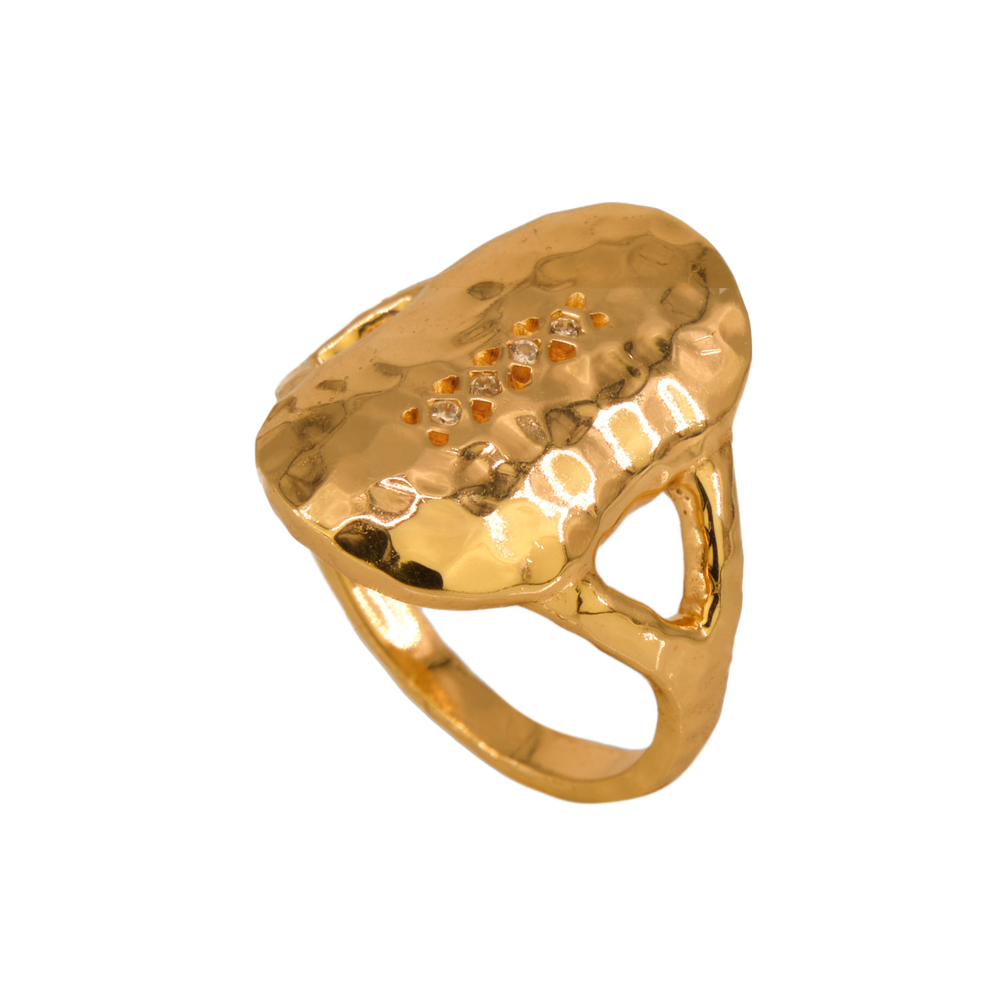 Stone Copenhagen - One and Only Ring, forgyldt - 59