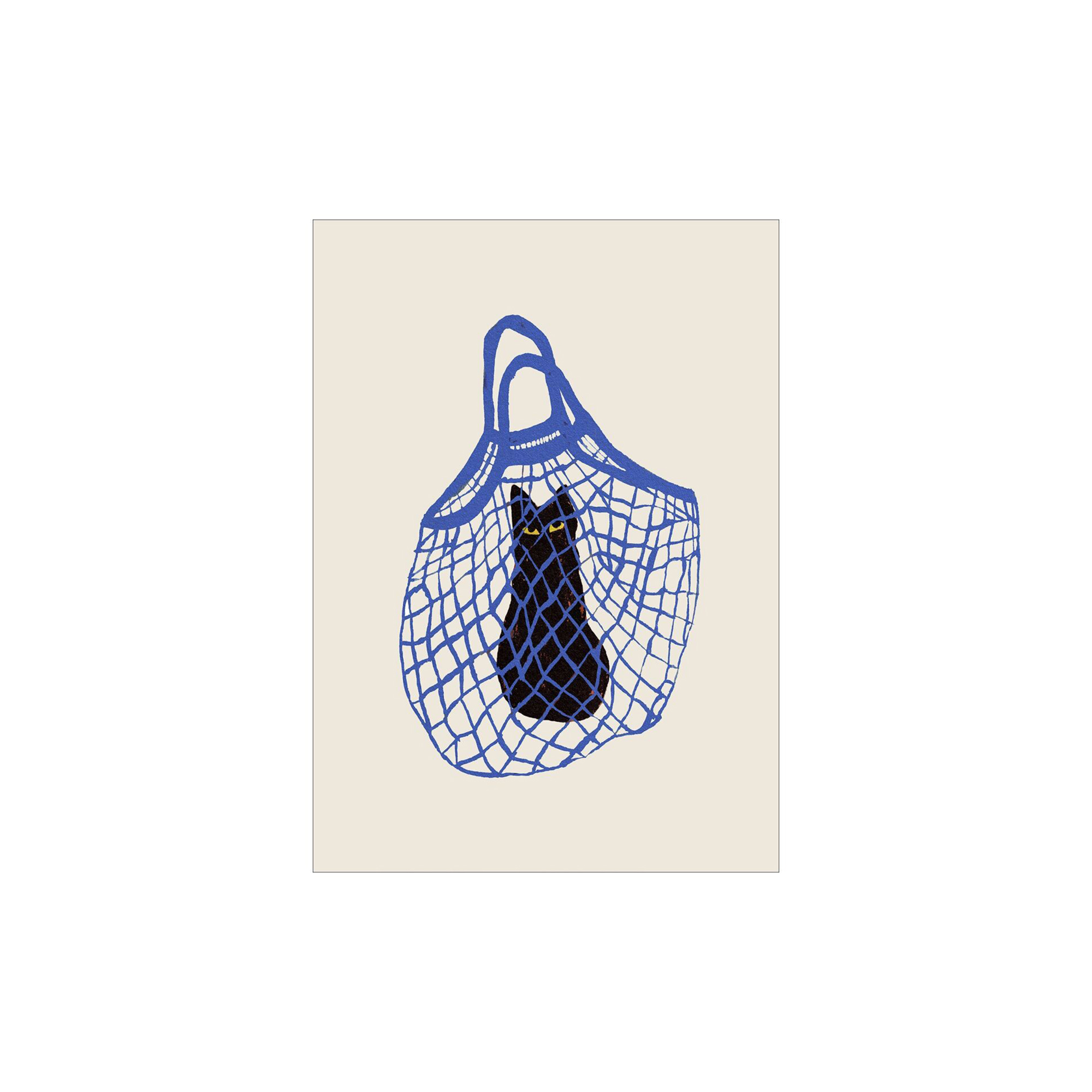 THE POSTER CLUB - The Cats in the Bag - 50x70 cm
