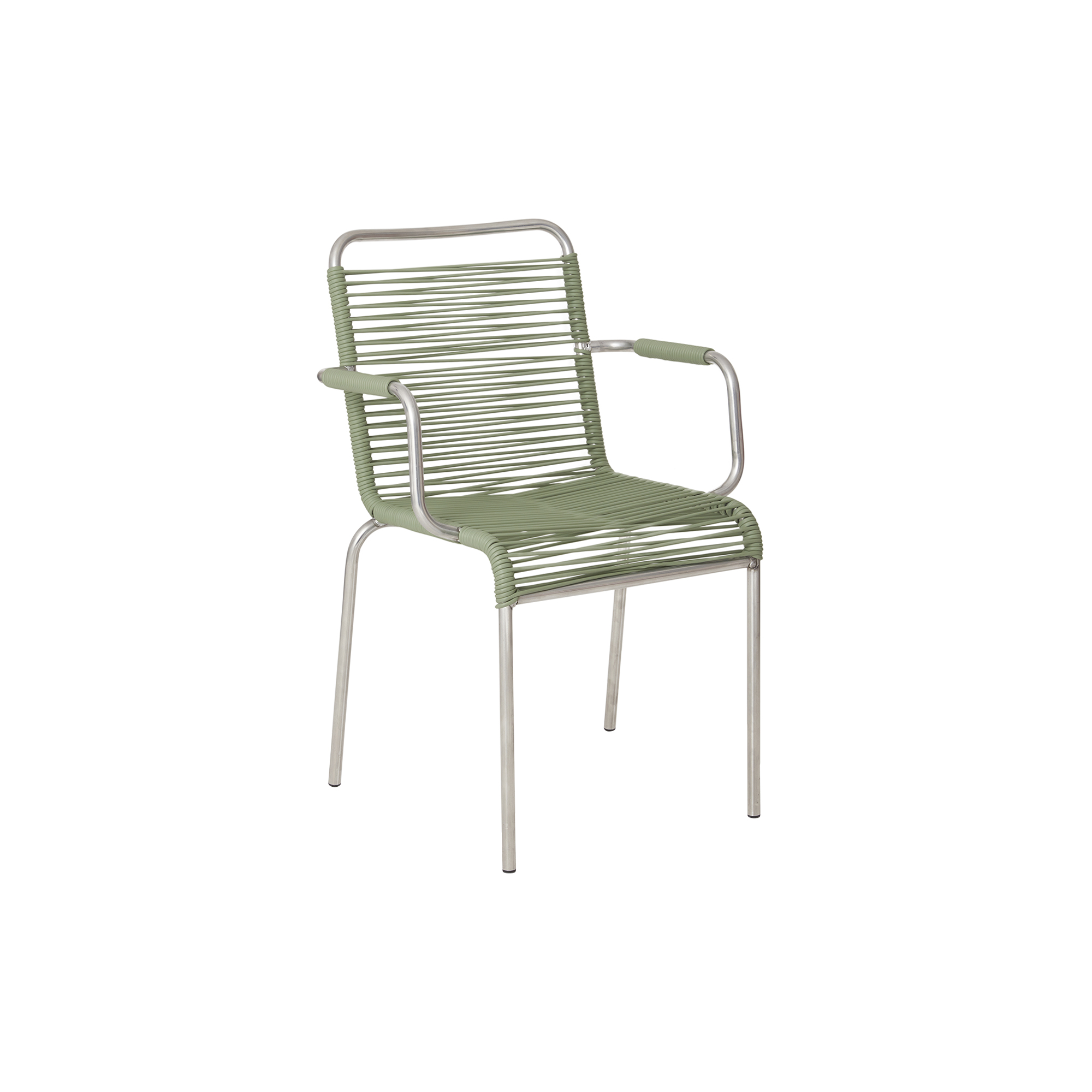 FIAM - Mya Outdoor Chair with Armrests, sage green