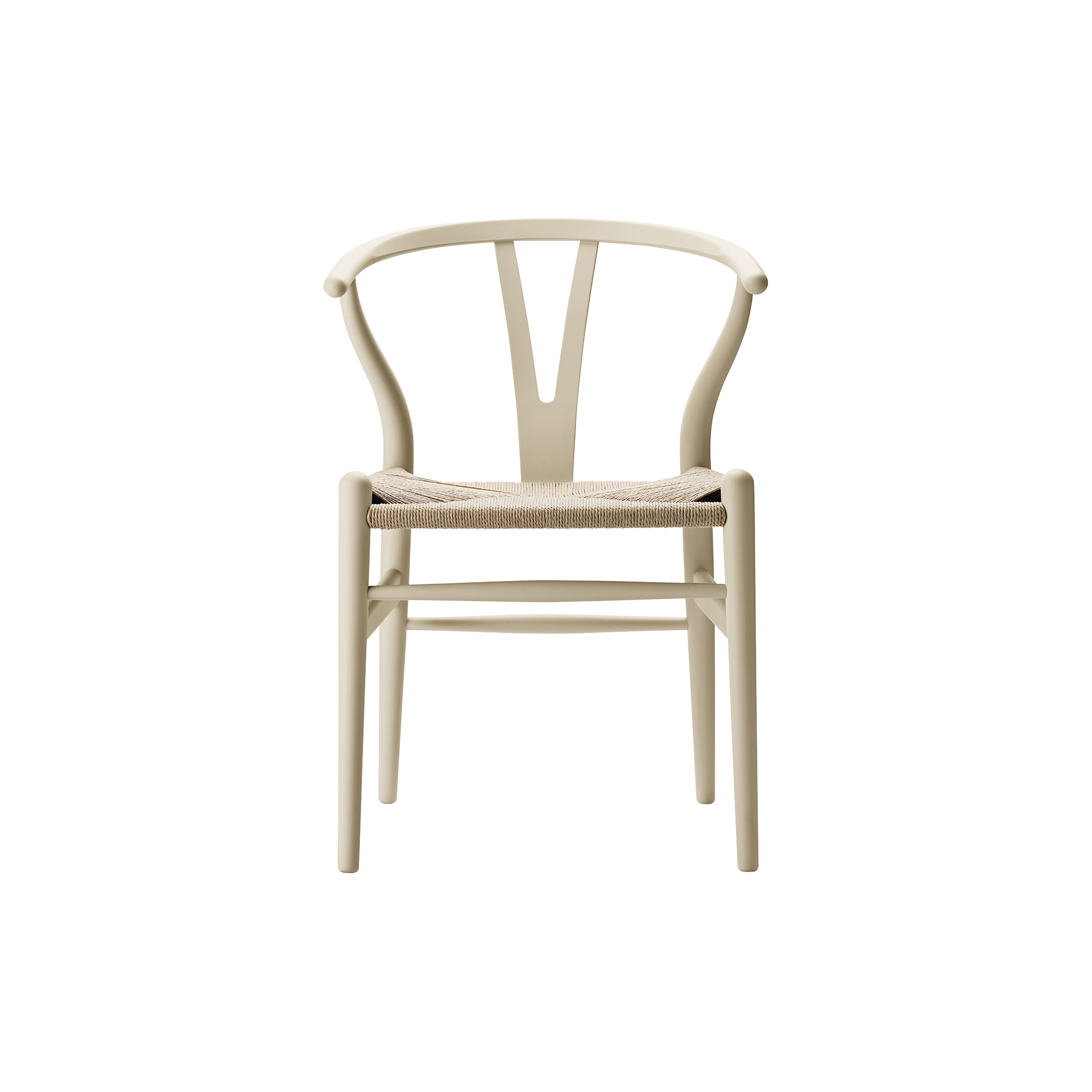 Carl Hansen & Søn - CH24 Y-stolen spisebordsstol, soft barley - H: 76 x B: 55 x D: 51 cm.