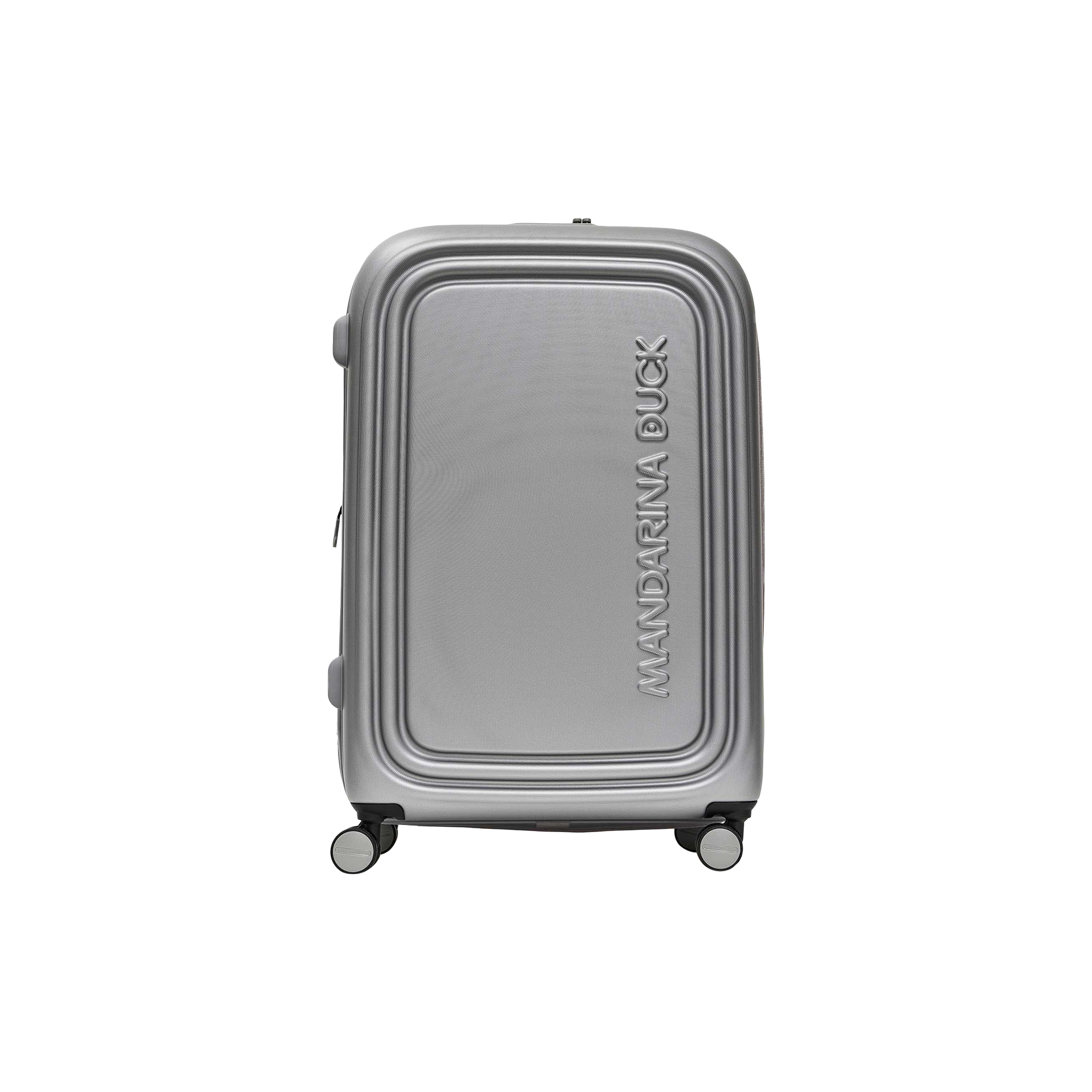 Mandarina Duck - Logoduck+ Trolley Large Exp, silver