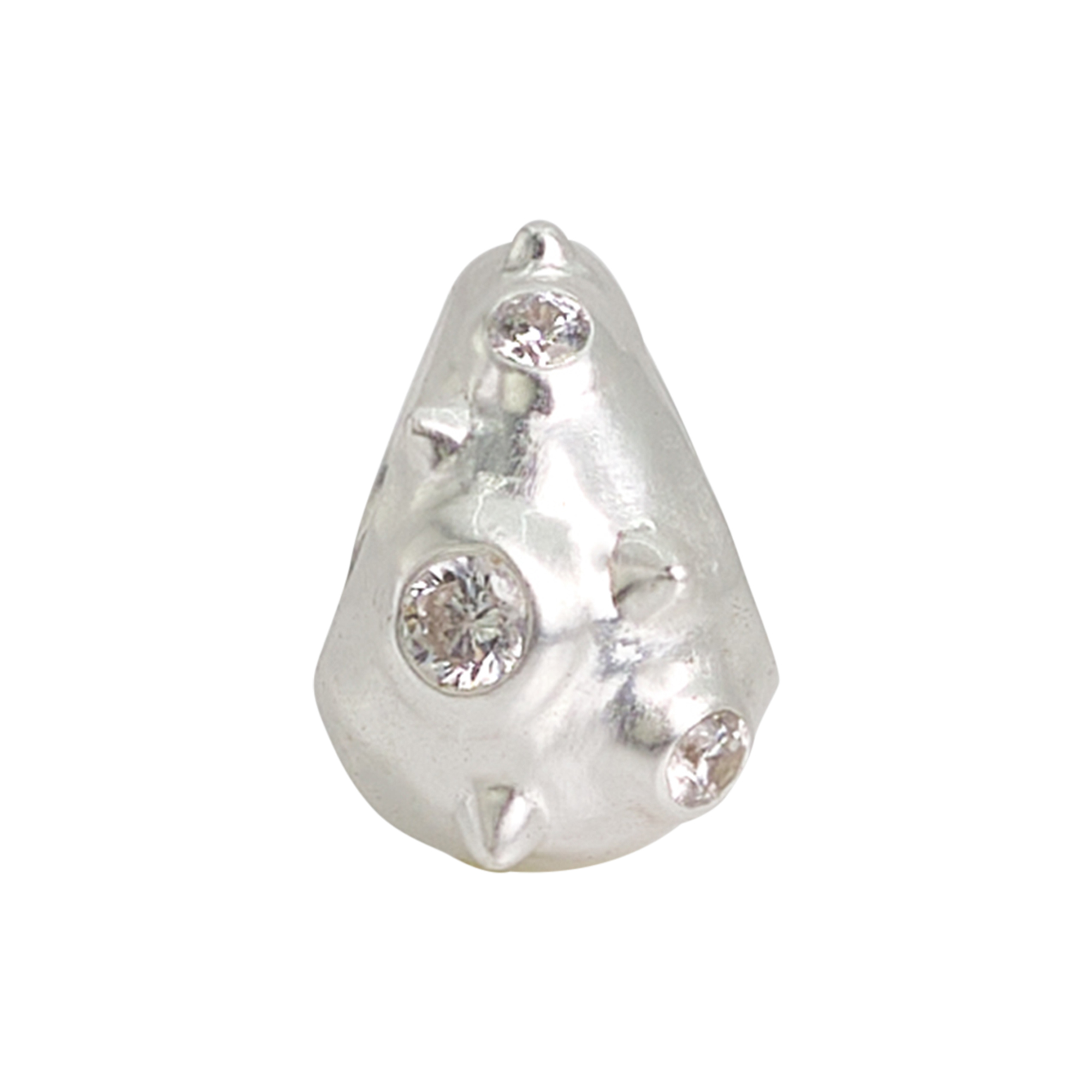 Stone Copenhagen - Ophelia Pendant, silver - One-size