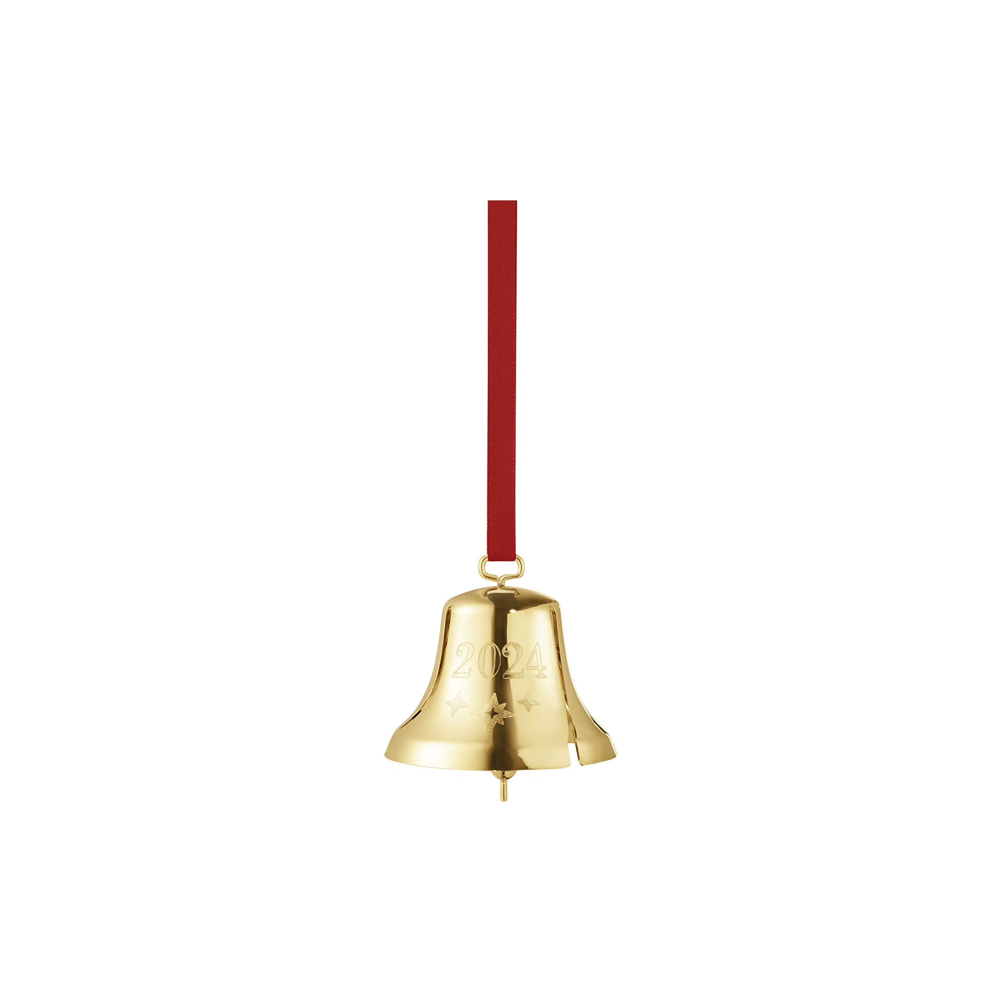 Georg Jensen - 2024 Juleklokke, guld, Christmas Collectibles