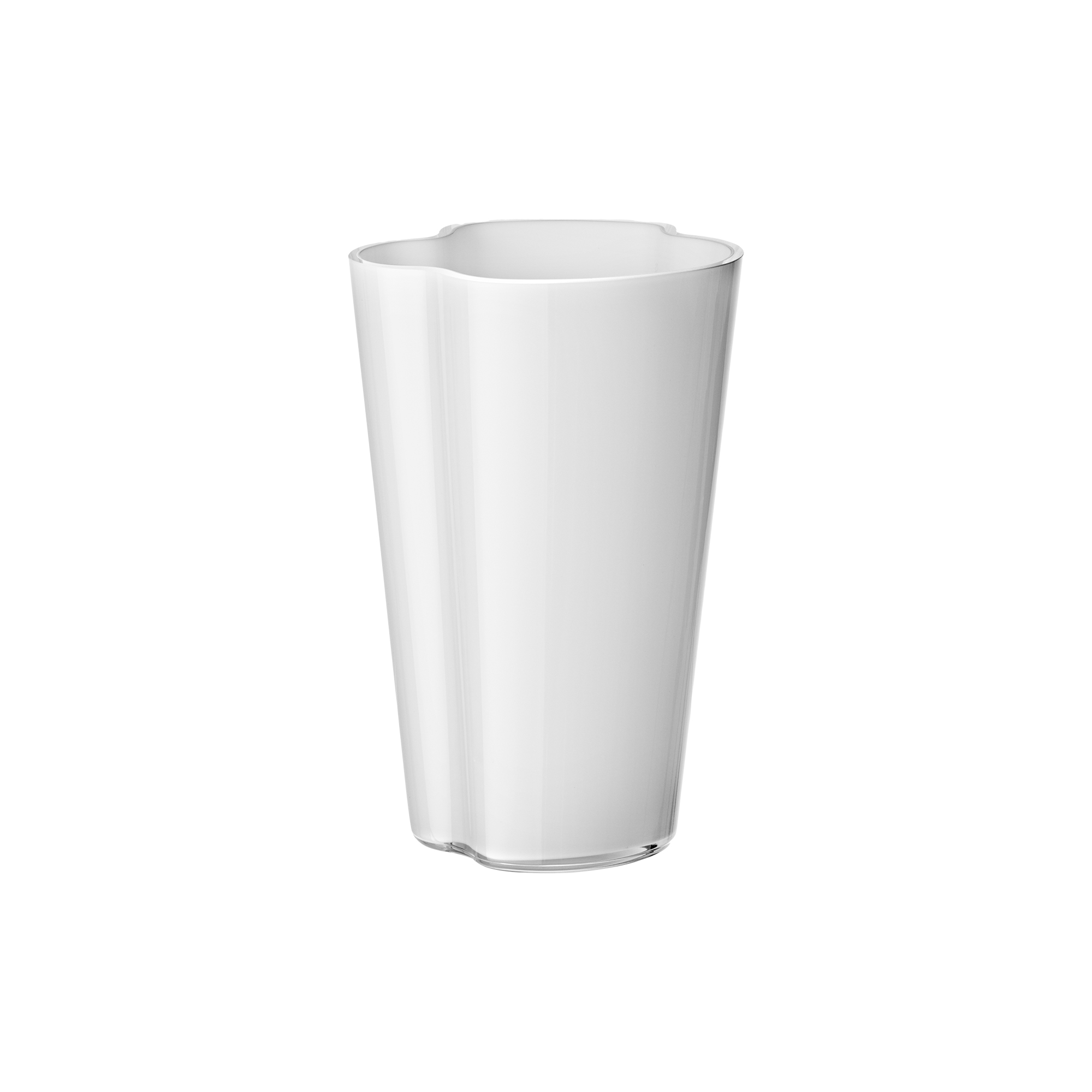 Iittala - Alvar Aalto vase, opal, Alvar Aalto Collection - H22 cm