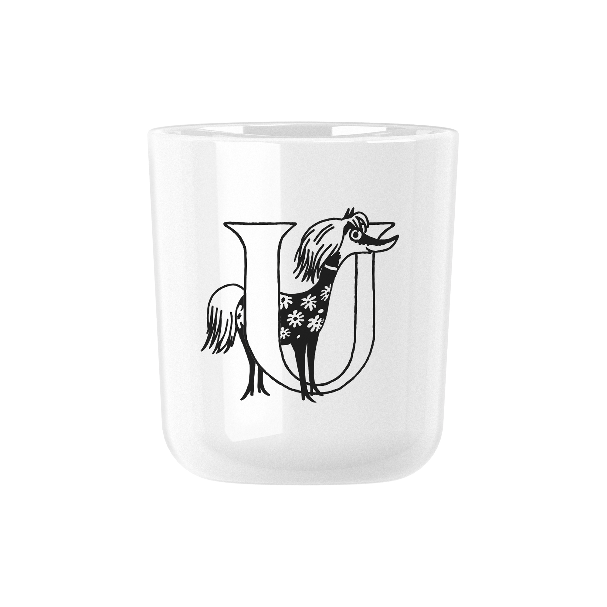 RIG-TIG - Moomin ABC kop U, moomin white - U