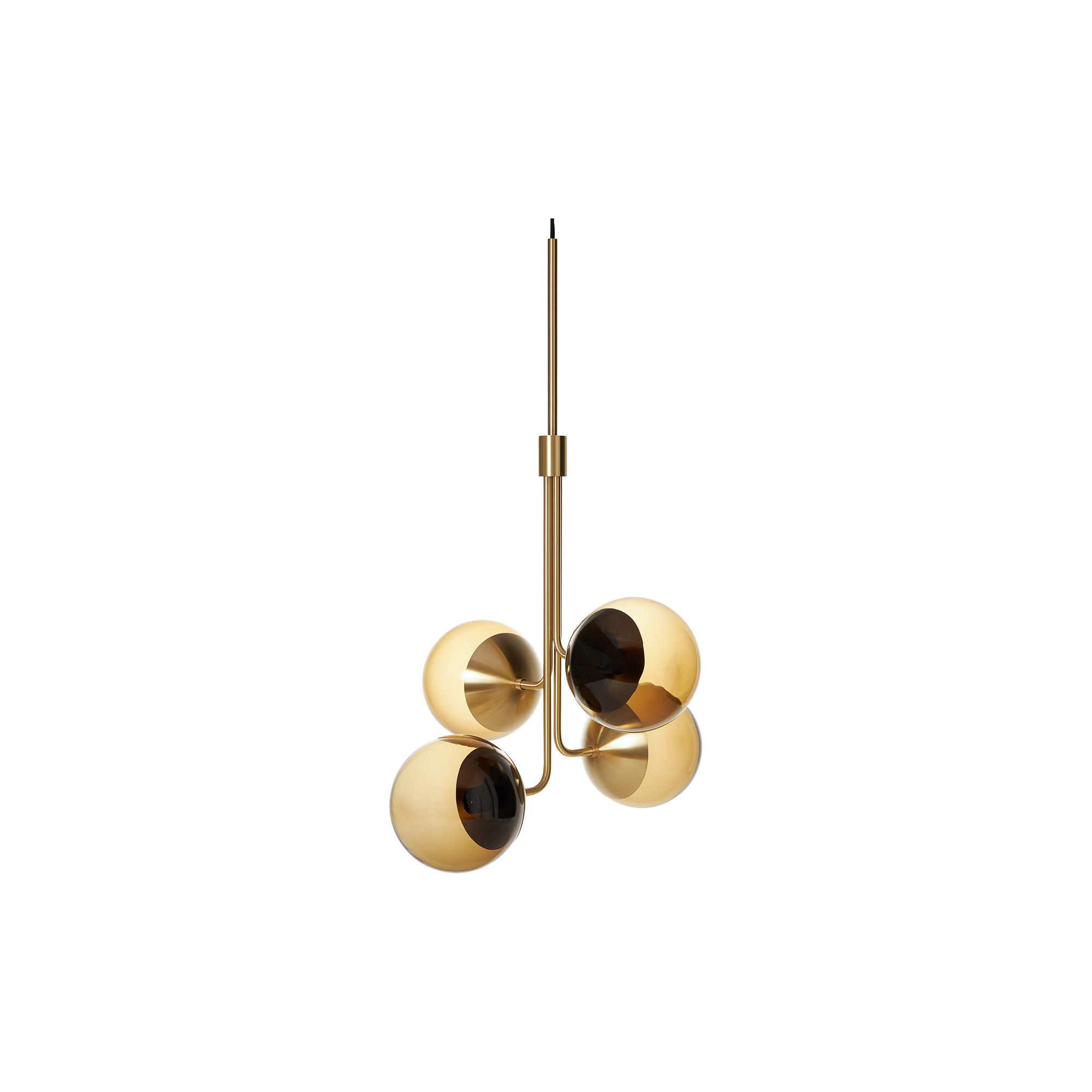 Rubn - Lord Bouquet Chandelier, brass/brown