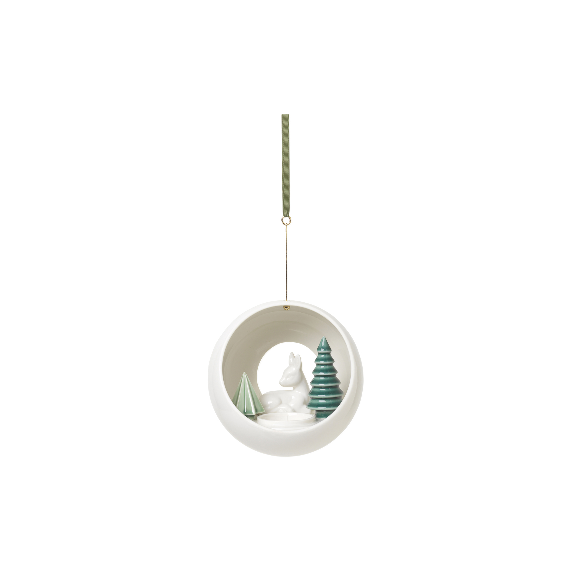 Dottir Nordic Design - Winter Stories Fawn hængende fyrfadsstage