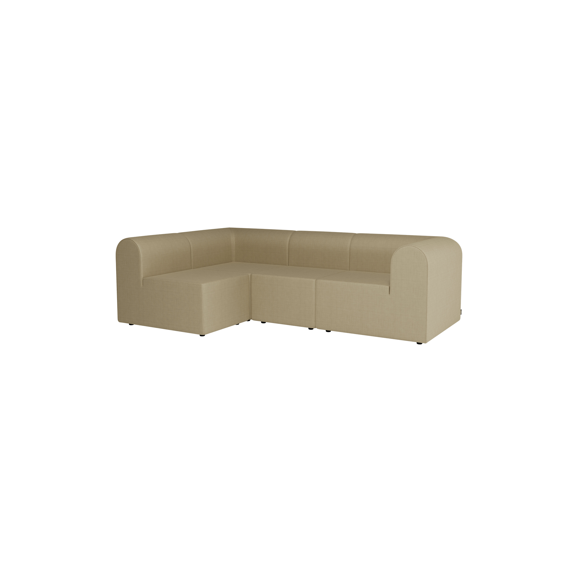 Montana Furniture - Paradigm 4-personers hjørnesofa, Technicolour 0210