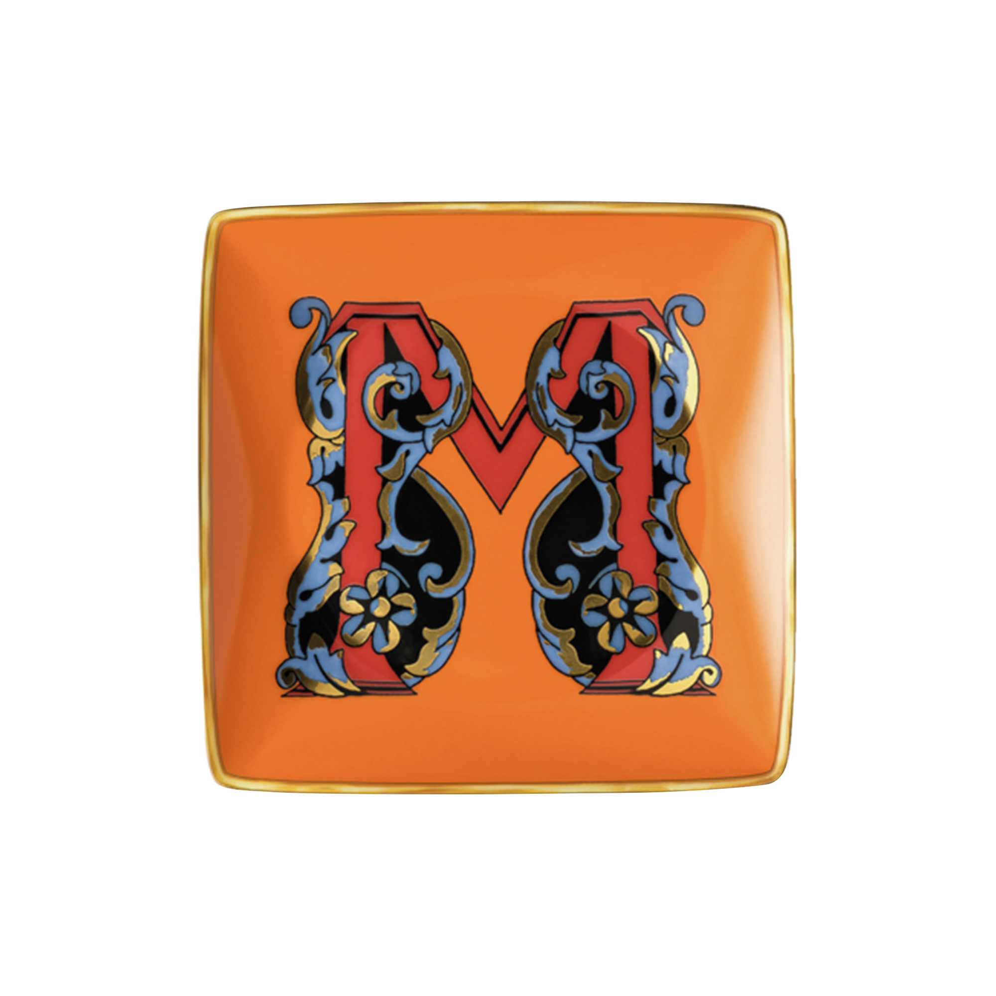 Rosenthal x Versace - Versace Alphabet Dish M, Alphabet Collection