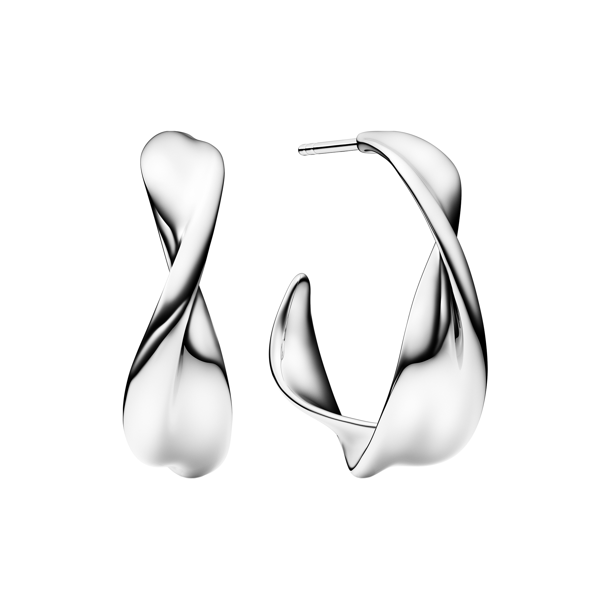 Sif Jakobs Jewellery - Foglia Øreringe | Medio | Sterling sølv - Medio