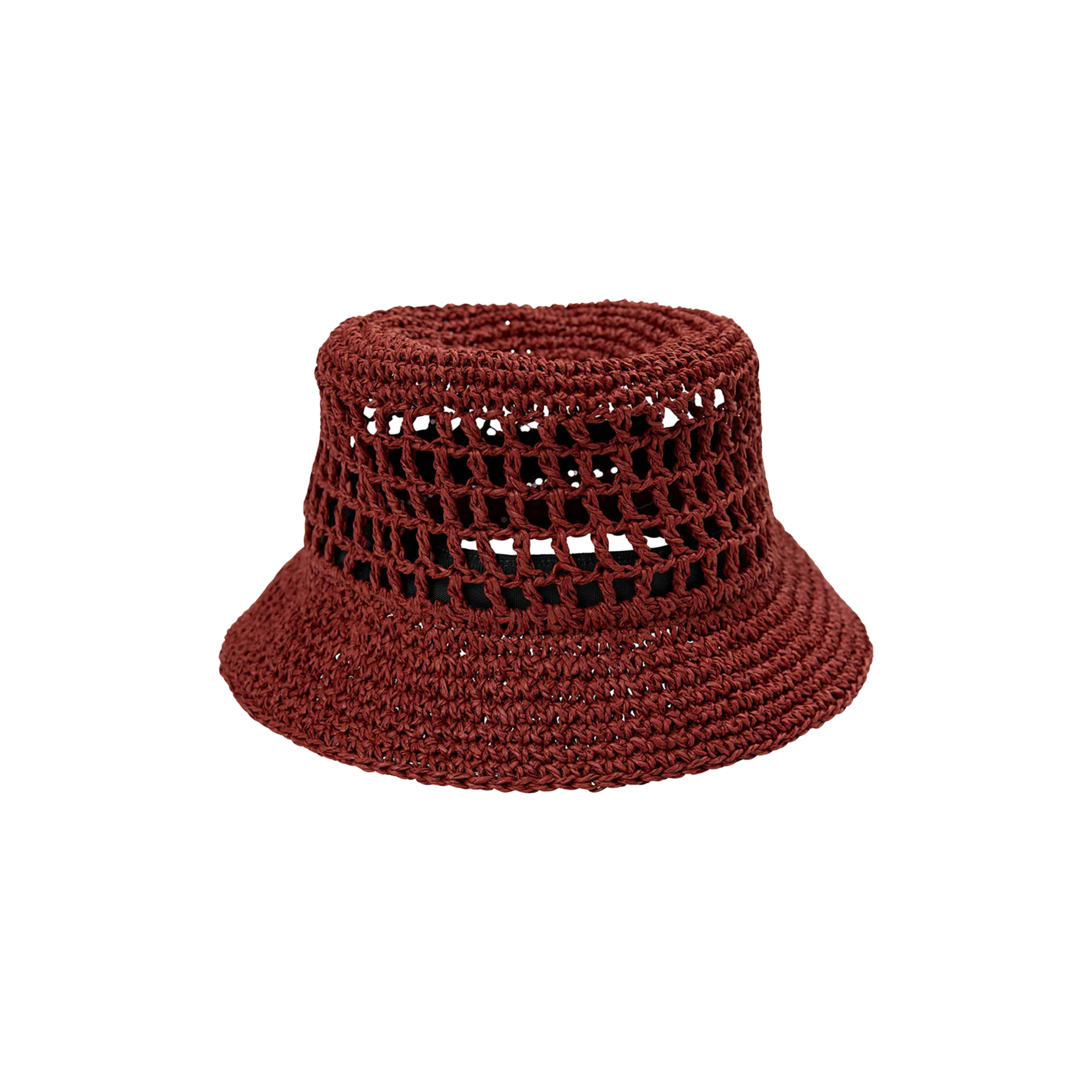 Bella Ballou - RAFFIA Hat, bordeaux
