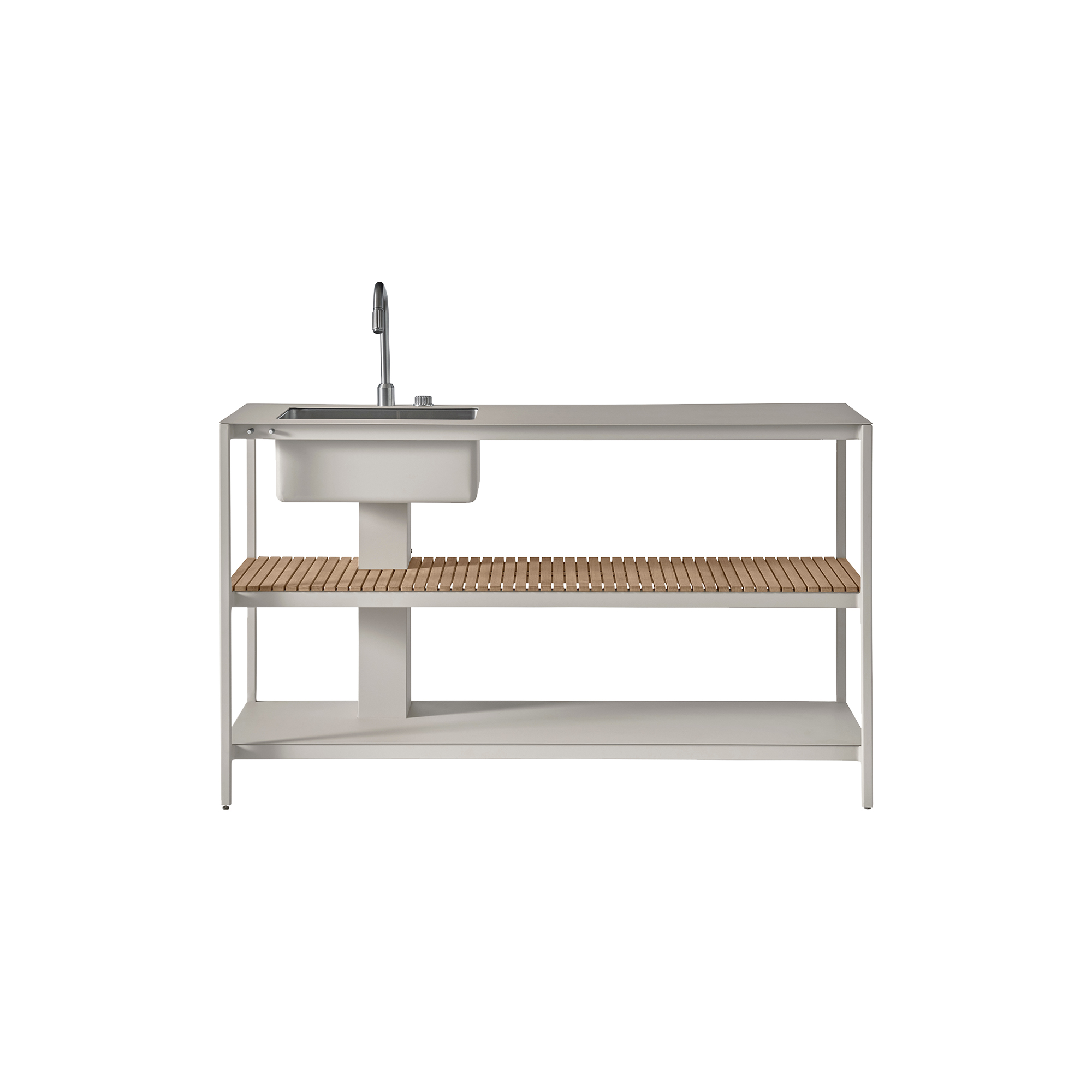 Vipp - Vipp742 Open-Air Outdoor Kitchen Unit with Sink, VIPP740-742