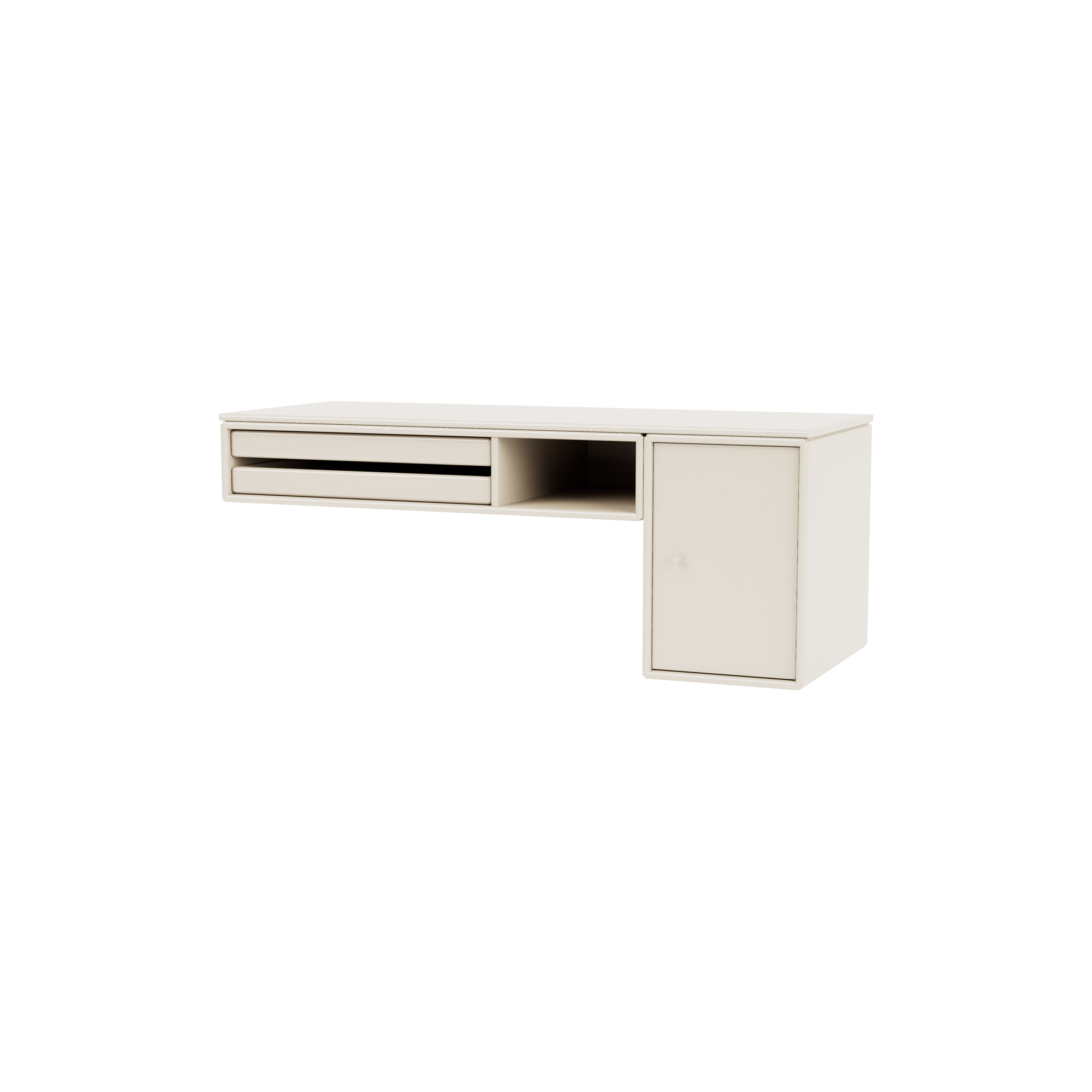 Montana Furniture - BUREAU skrivebord, 158 oat