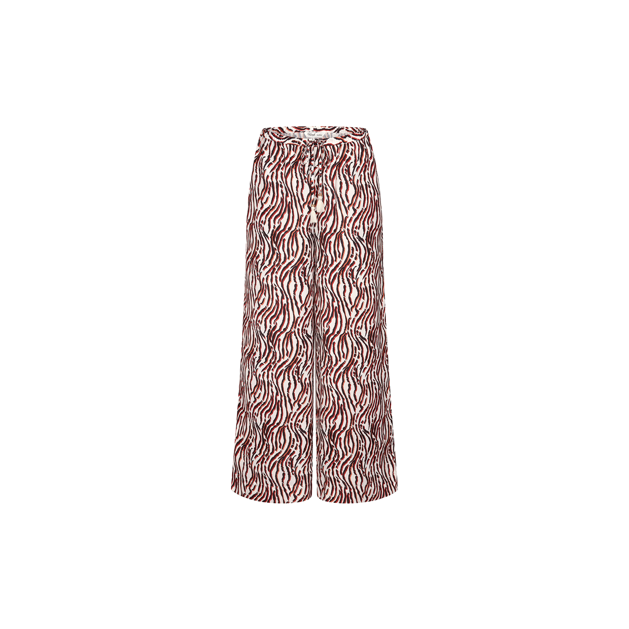 Triumph - Summer Satin Trousers, white - dark combination - Str. 40