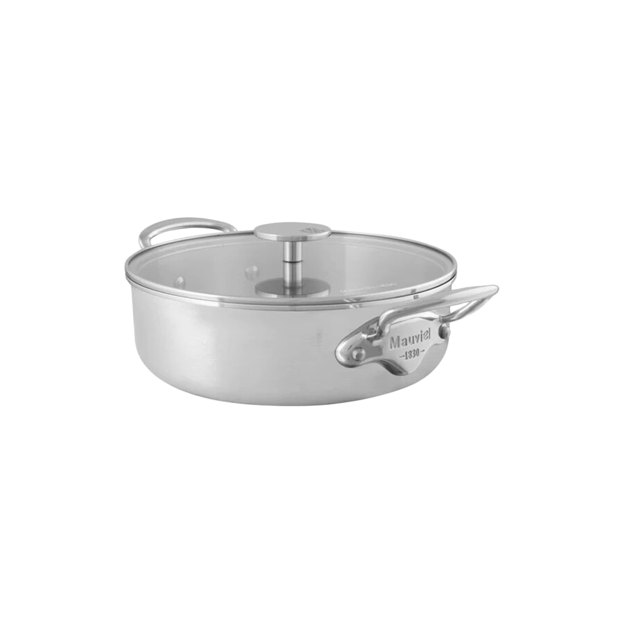 Mauviel 1830 - Cook Style Gryde med glaslåg