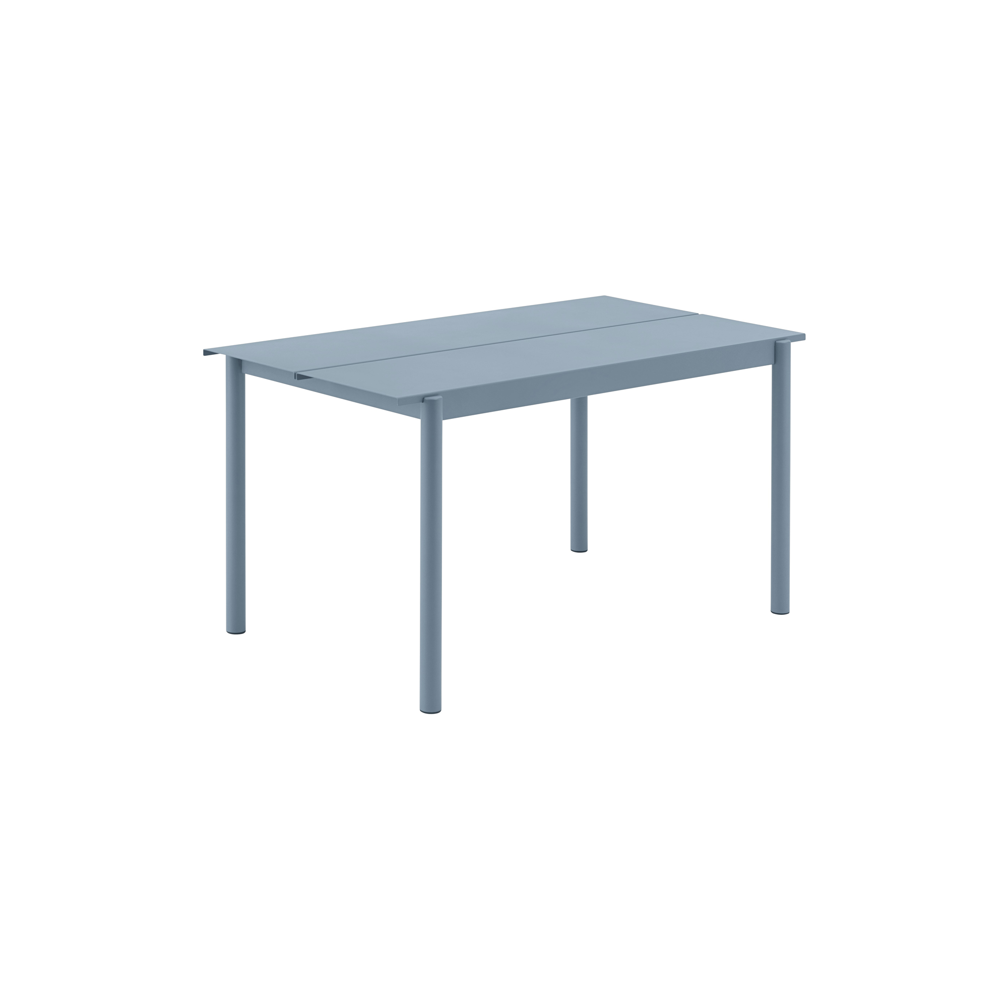Muuto - Linear Steel Table, pale blue - 140x75