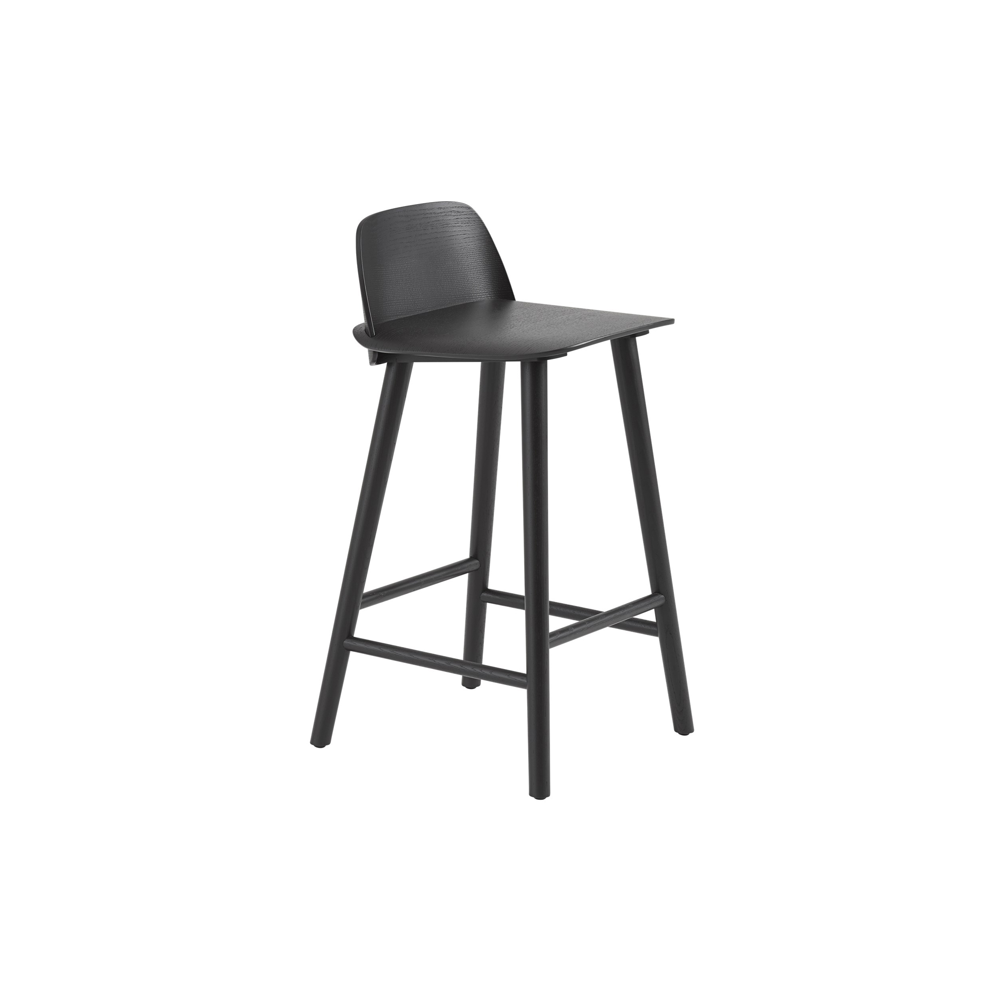 Muuto - Nerd Counter Stool, black