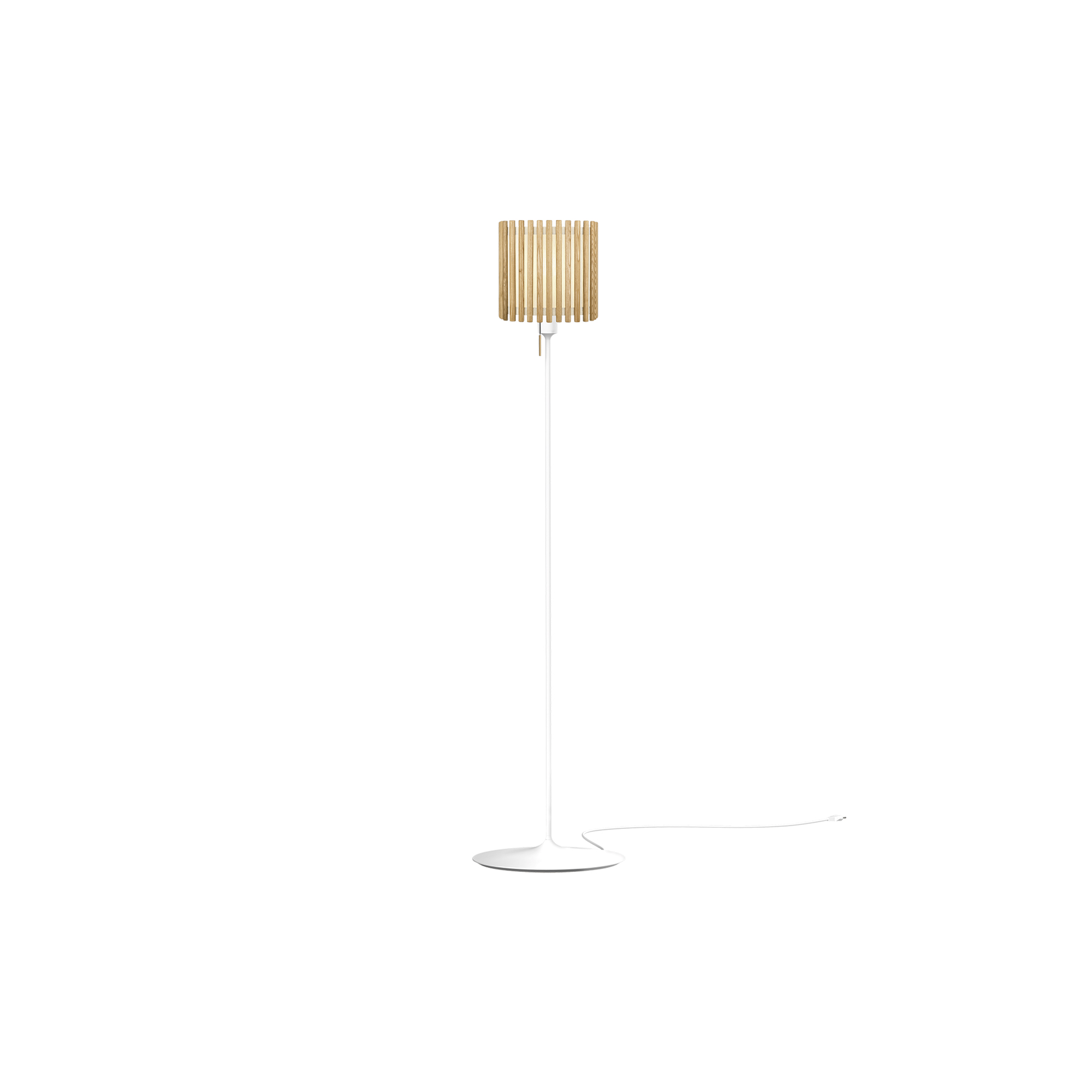 UMAGE - Komorebi Square Floor Lamp, oak/white