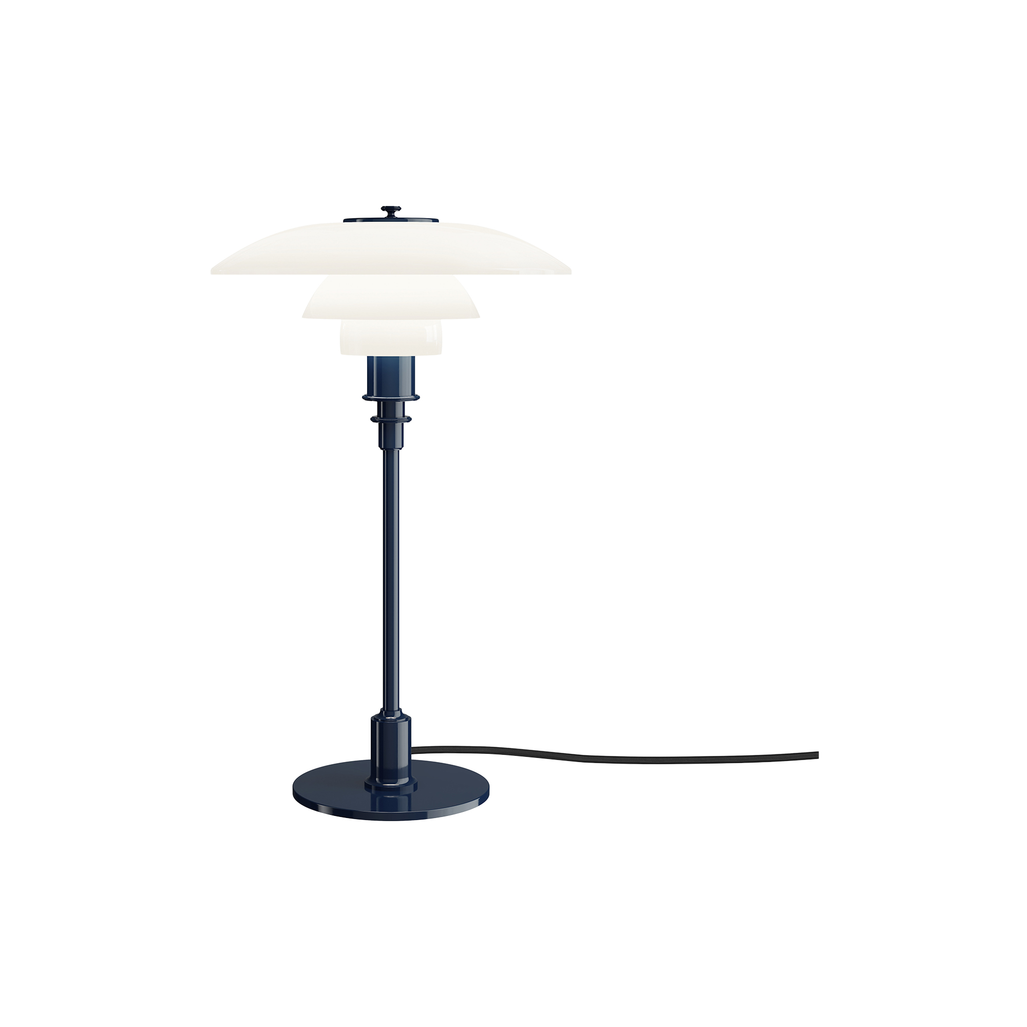 Louis Poulsen - PH 3/2 Bordlampe, glossy deep blue