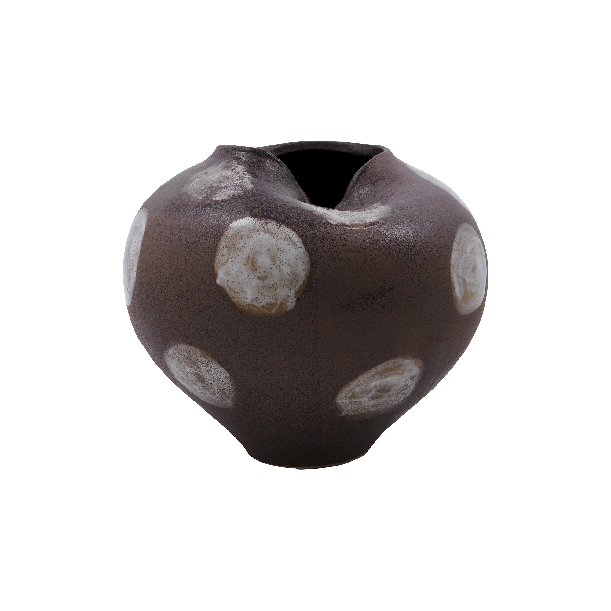 House Doctor - HDExpo Vase, brun/råhvid