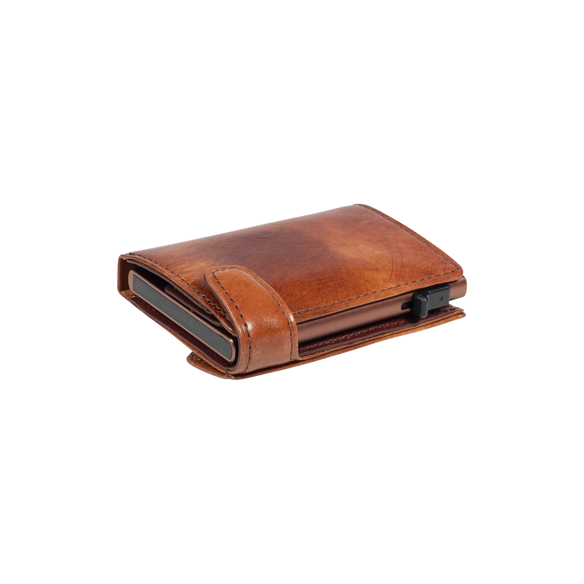 Tony Perotti - Furbo Van Gogh Cardholder, cognac