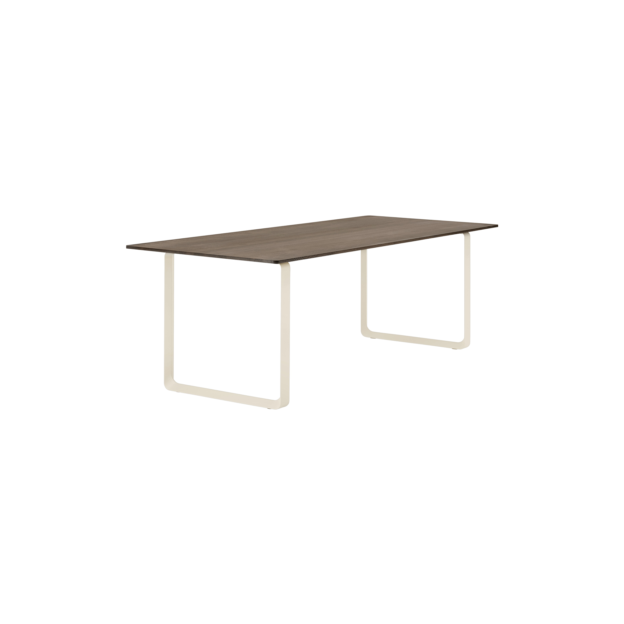 Muuto - 70/70 Table, solid smoked oak/sand - 225x90 cm