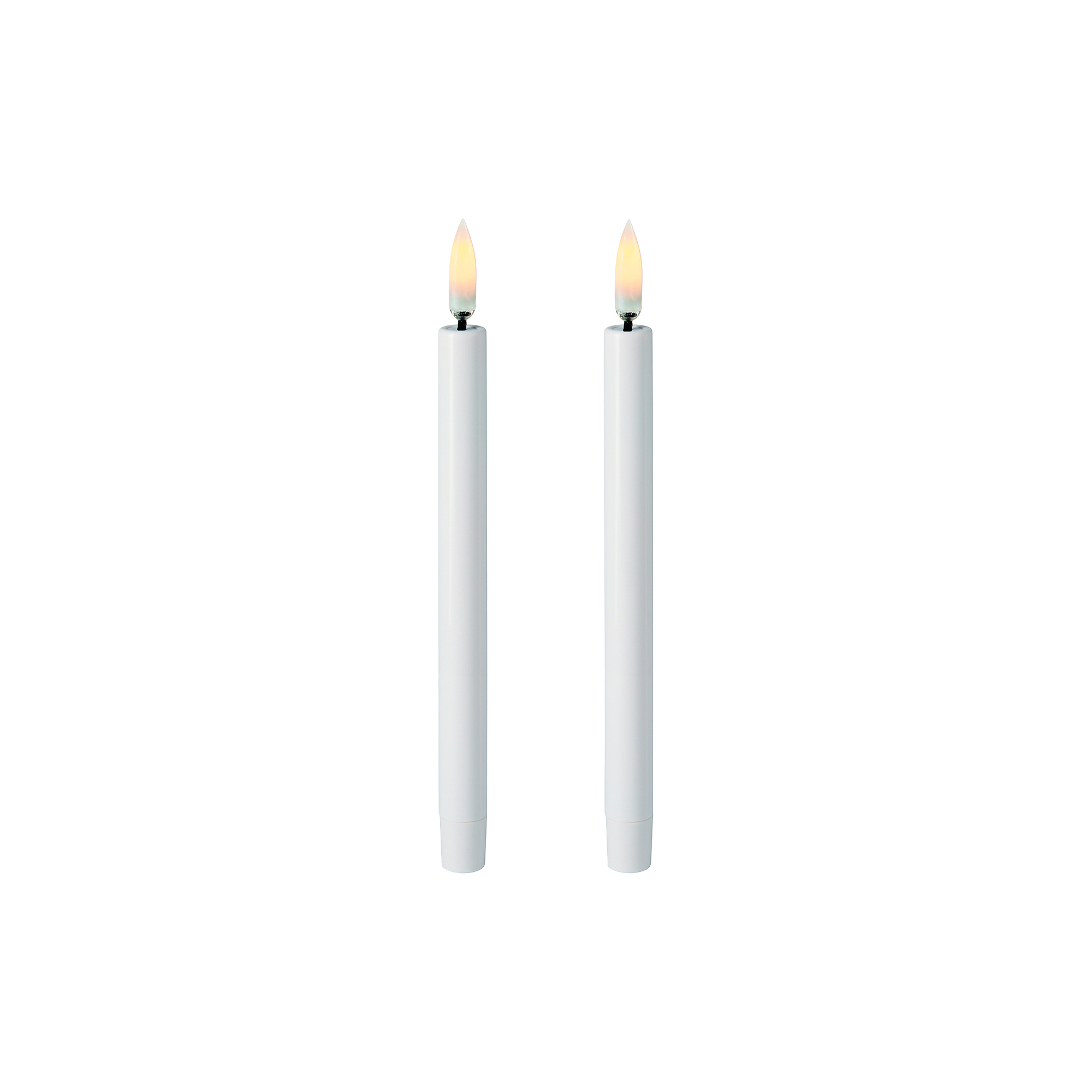 Uyuni Lighting - LED Christmas Tree Taper Candles 2 pcs, Celebration Collection