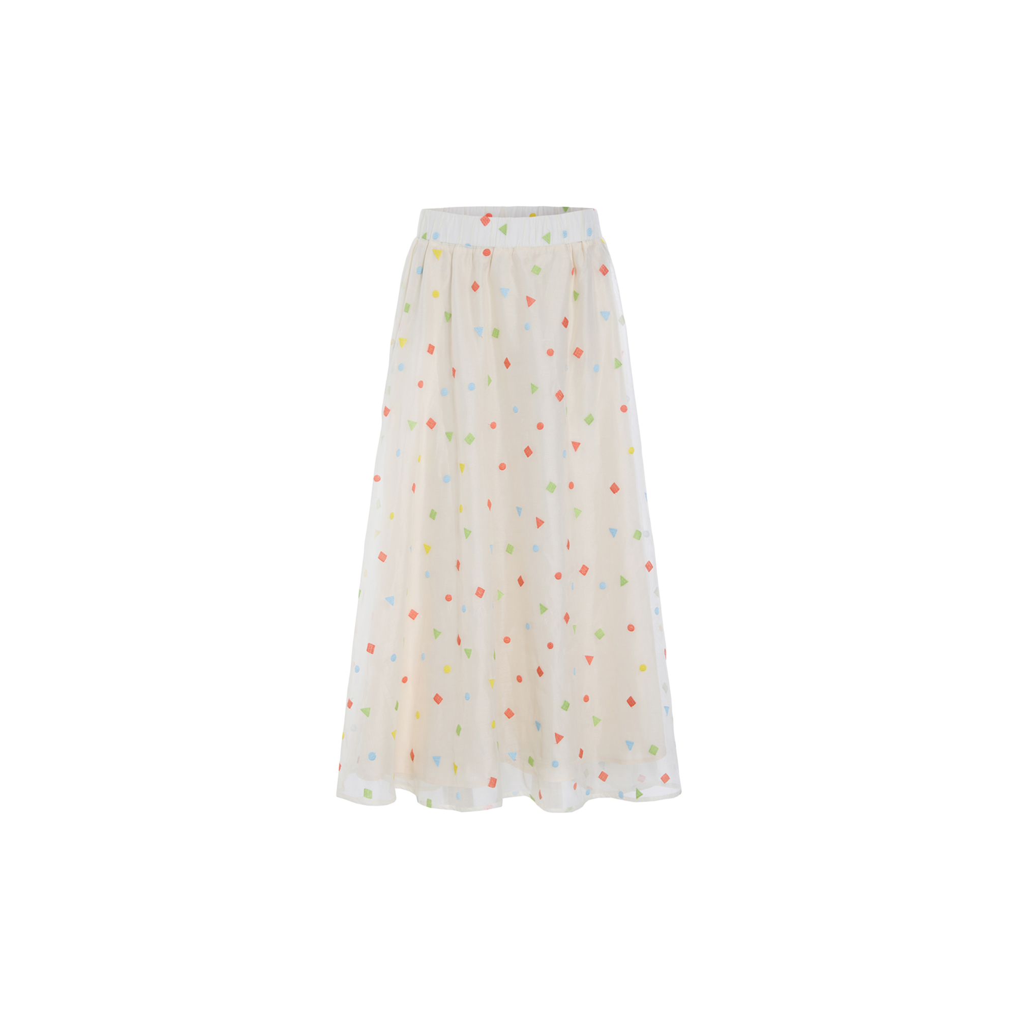 HUNKØN - Sharon Skirt, confetti - Str. S