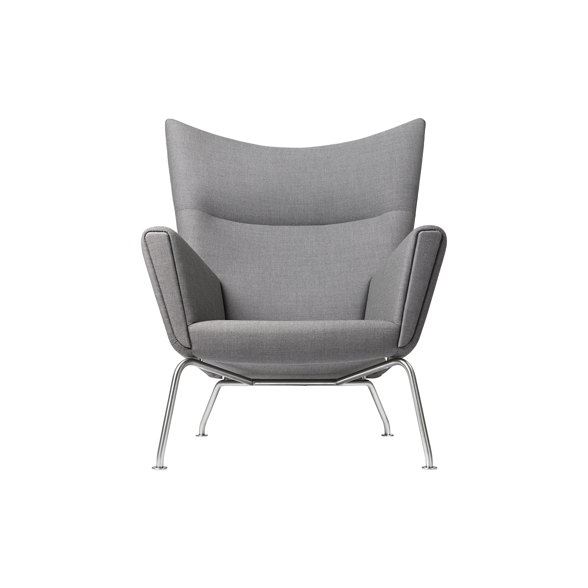 Carl Hansen & Søn - CH445 Wing Chair loungestol, Passion 6101 - H: 103 x B: 90 x D: 90 cm.
