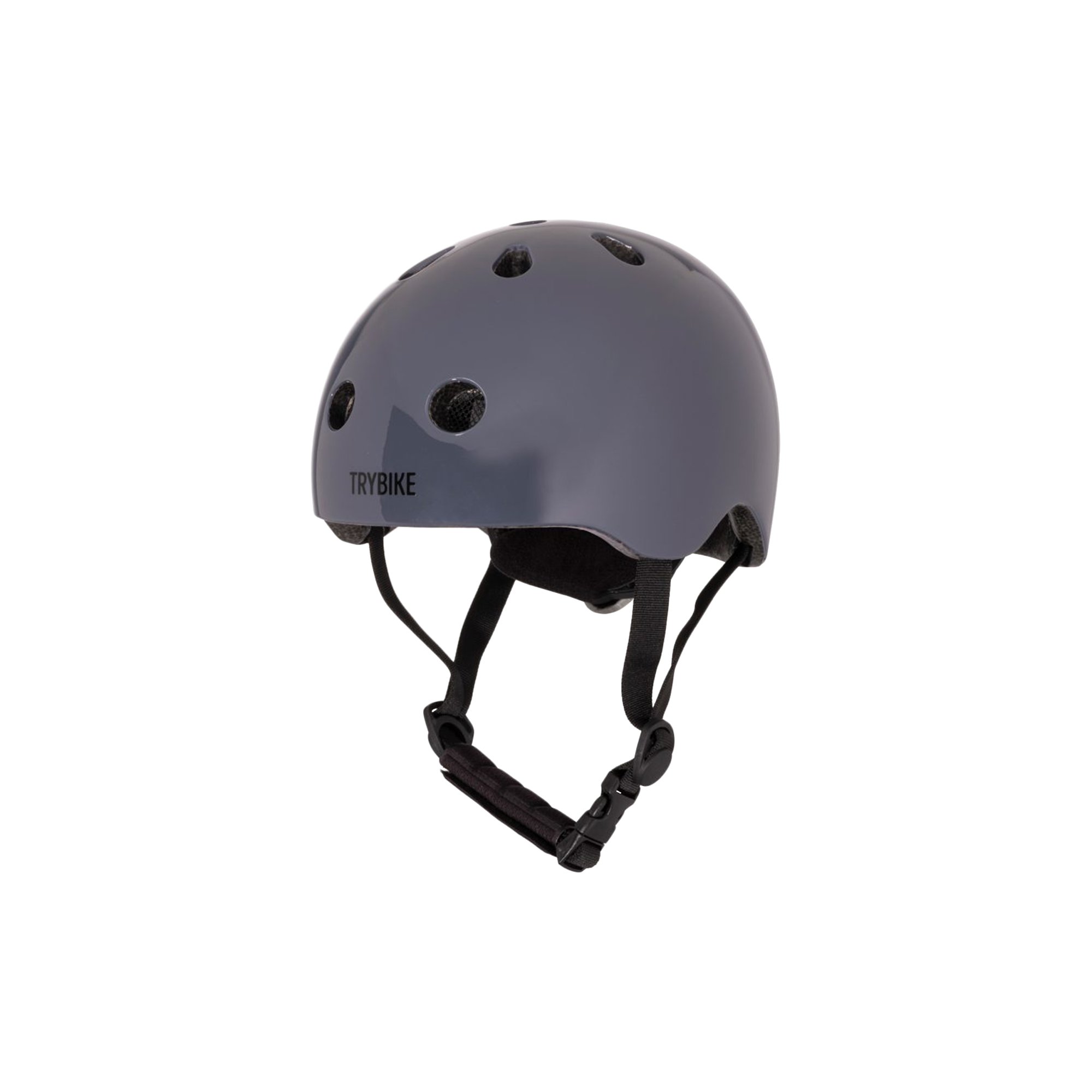 Trybike - Cykelhjelm, antracitgrå - Ø53-57 cm